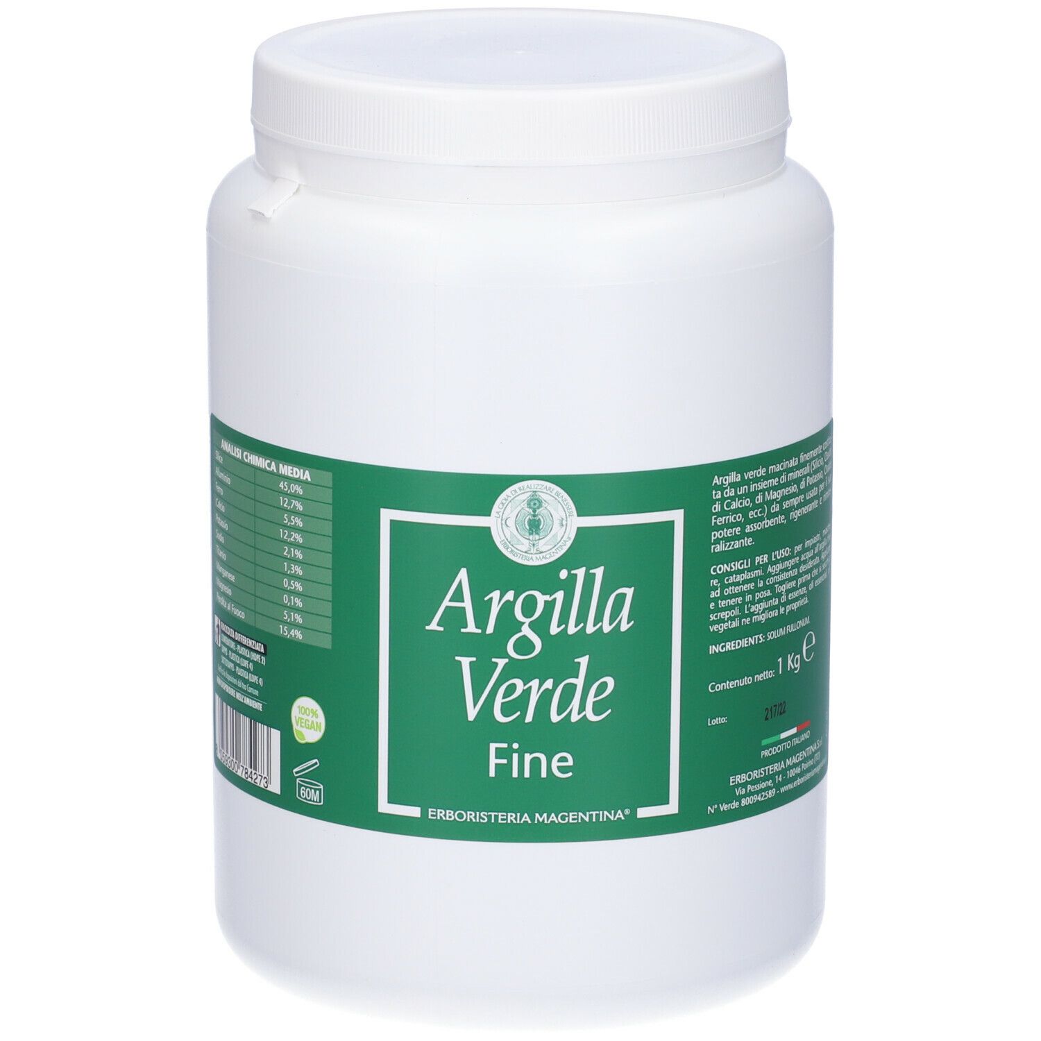 Argilla Verde Fine 1 kg