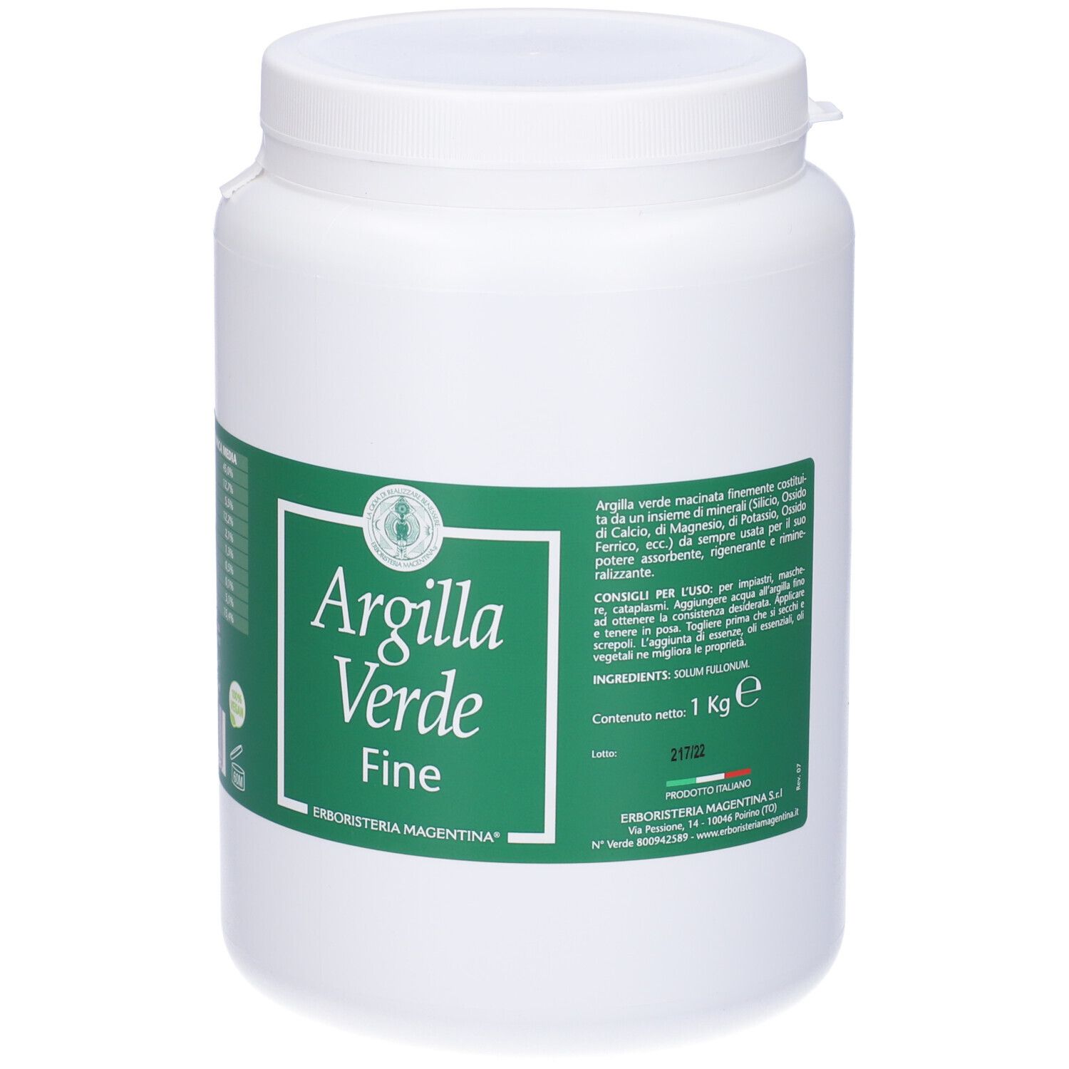 Argilla Verde Fine 1 Kg
