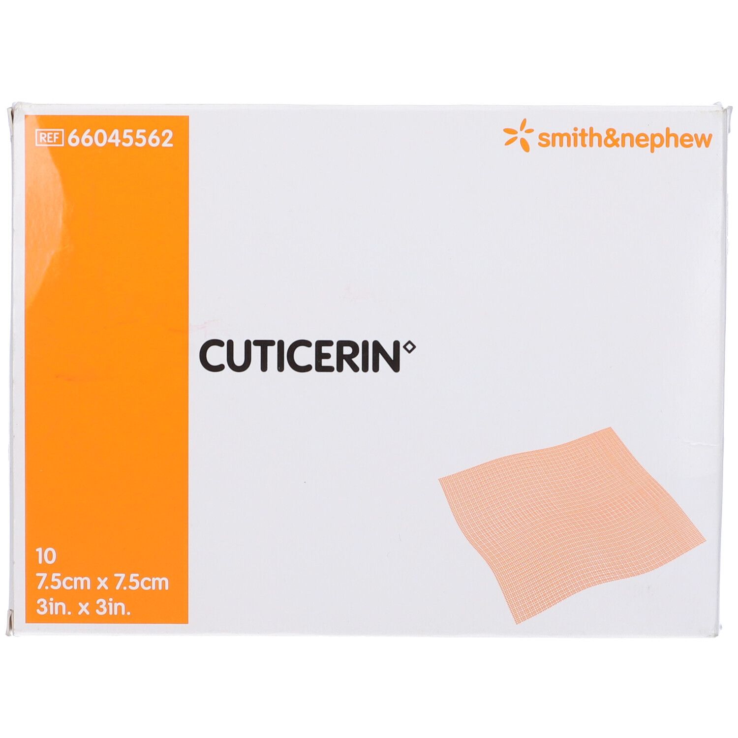 Garza Medicata Cuticerin Con Pomata Neutra Eucerit 7,5X7,5Cm 10 Pezzi