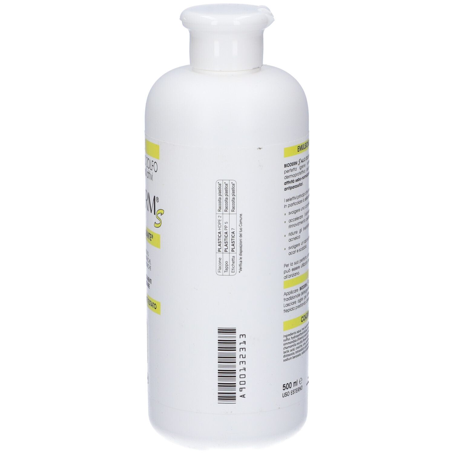 BIODERM S ANTIACNE ANTISEB 500