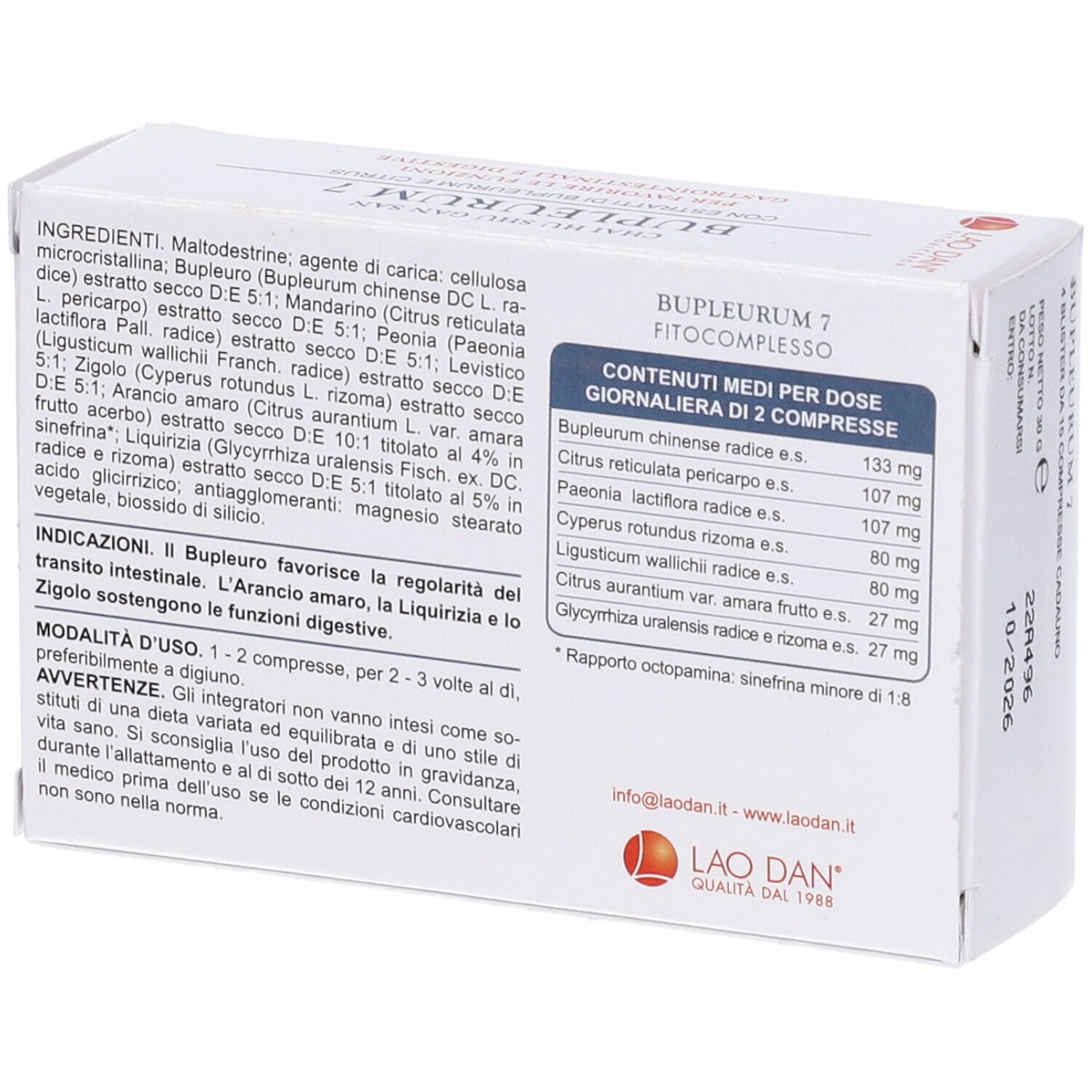 Bupleurum 7 60 Capsule