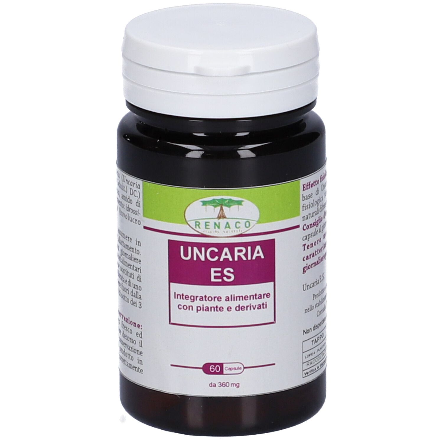 Uncaria Estratto Secco 60 Capsule