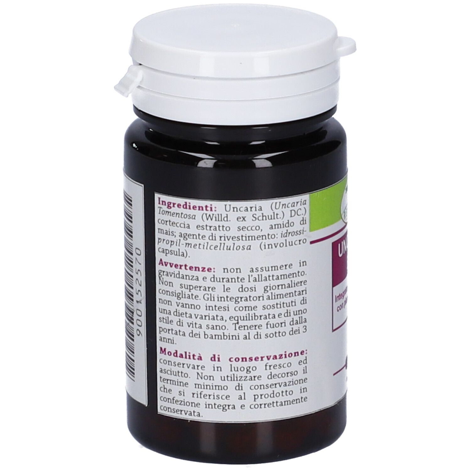 Uncaria Estratto Secco 60 Capsule