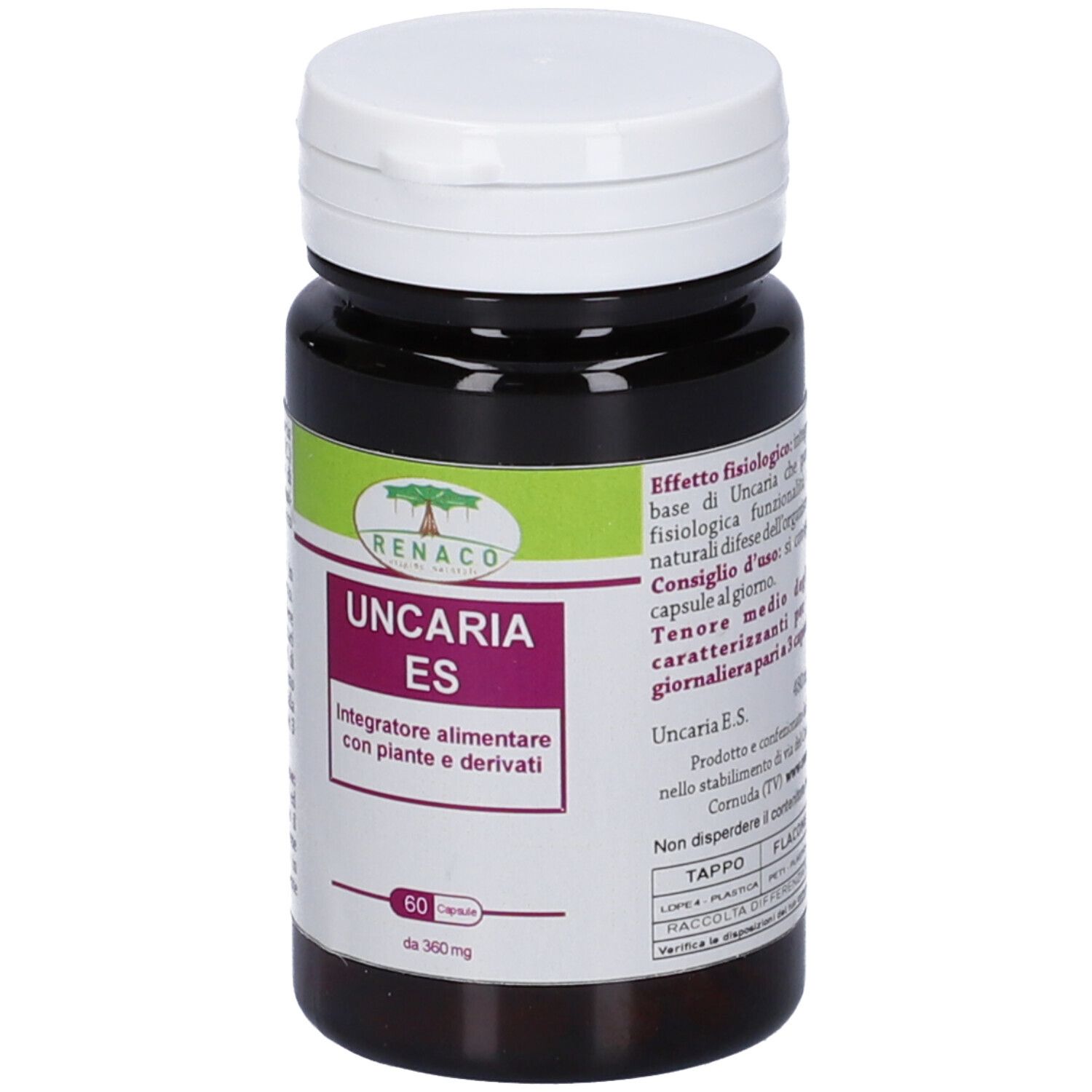 Uncaria Estratto Secco 60 Capsule