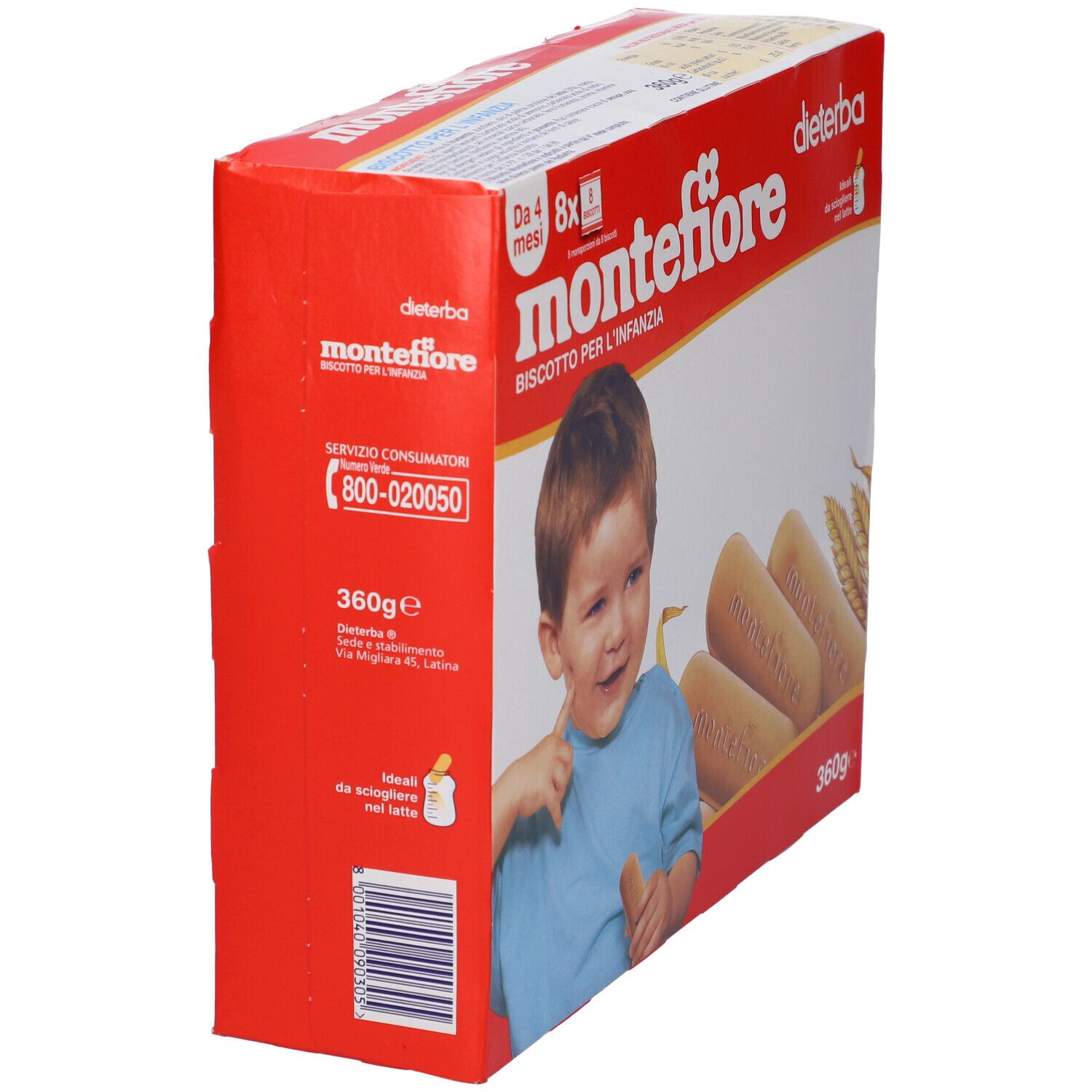 Montefiore Biscotto 360 G 1 Pezzo