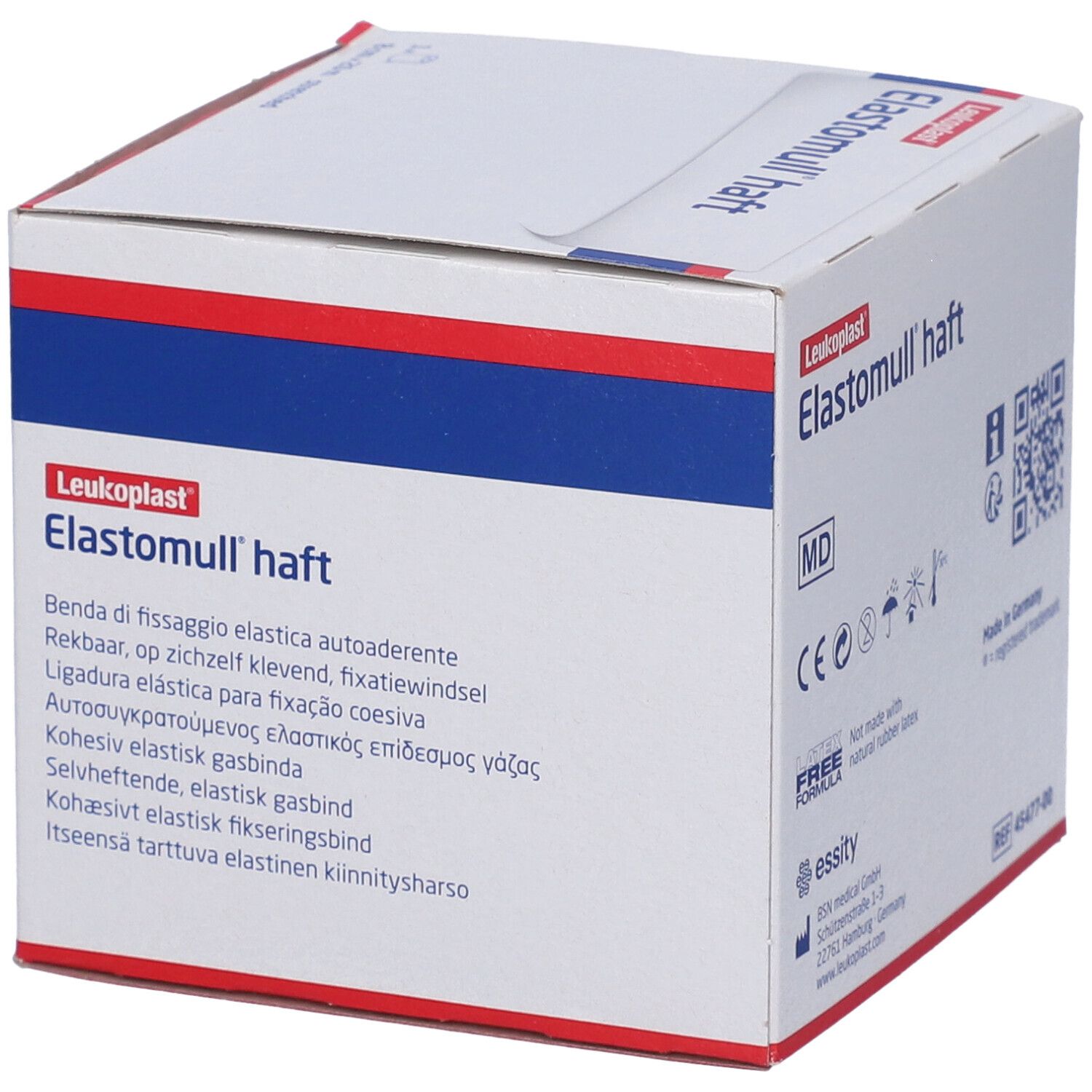 Benda Elastica Autoadesiva Per Fissaggio Medicazioni Elastom]Ull Haft Lf Altezza 8 Cm Lunghezza 20 M