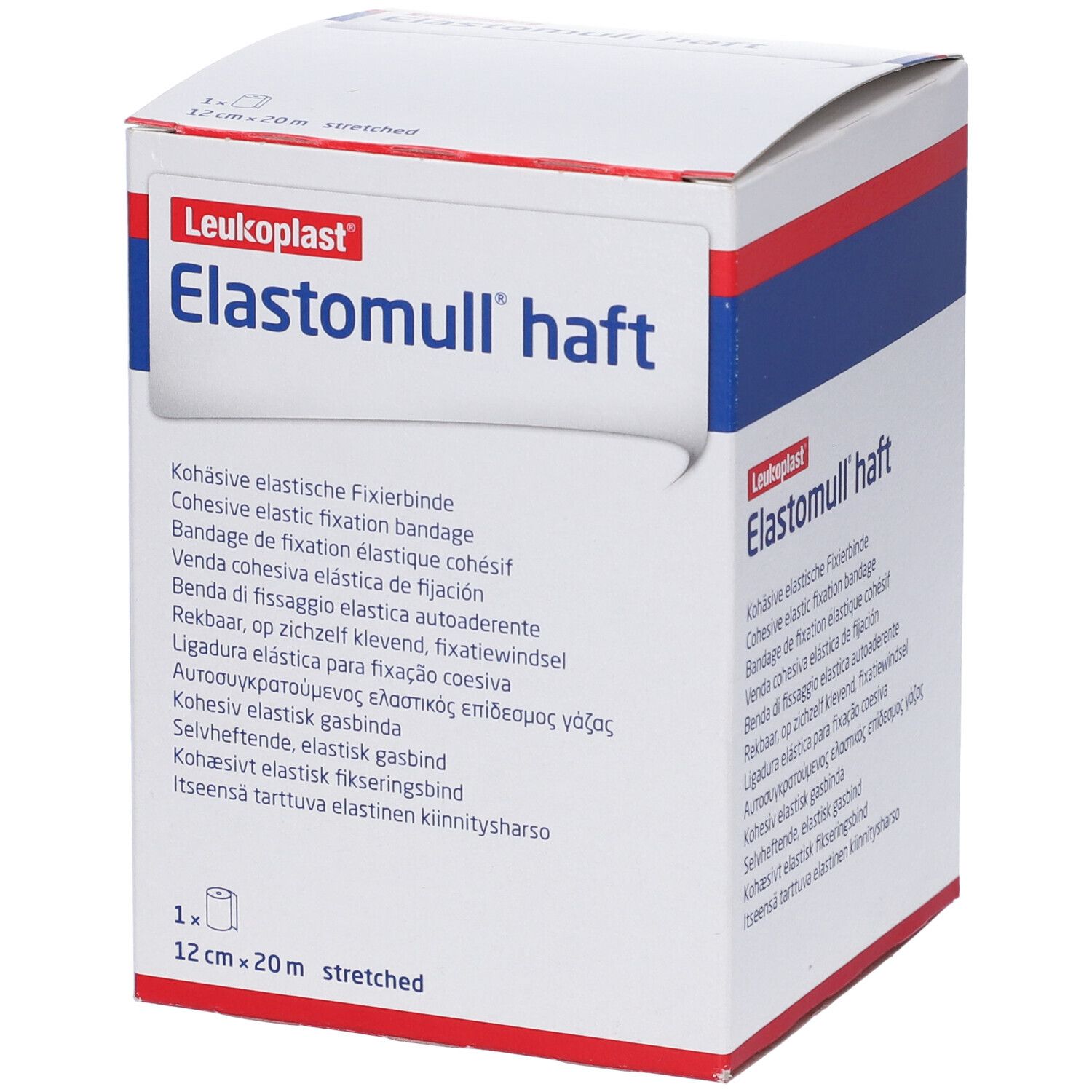 Benda Elastica Autoadesiva Per Fissaggio Medicazioni Elastomull Haft Lf Altezza 12 Cm Lunghezza 20 M