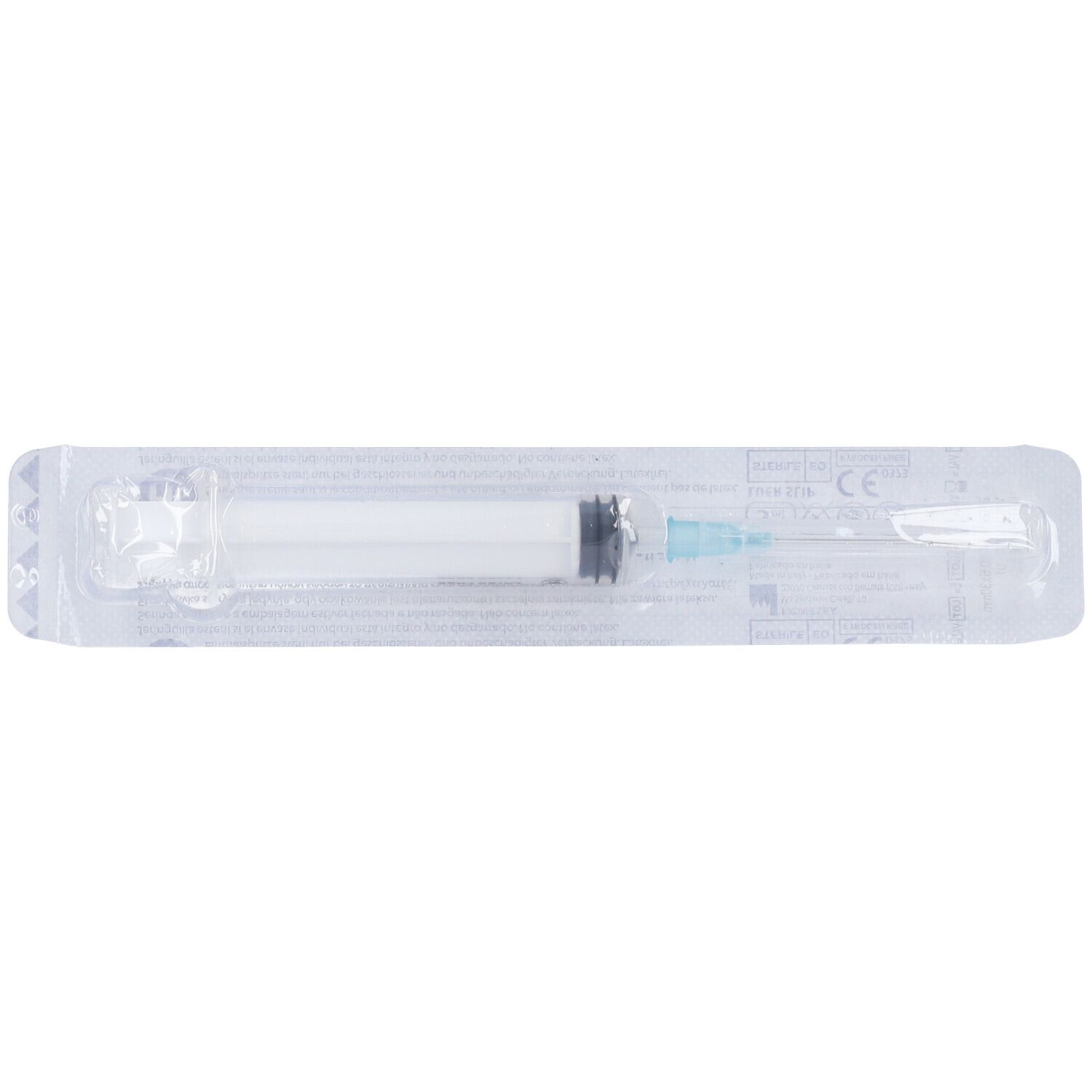 Safety Siringa 5 Ml Ago Gauge 23 Numero 14 Cono Centrale 1 Pezzo