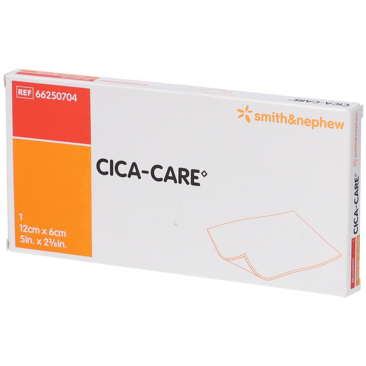 Cica-Care Medicazione Gel in Silicone 12x6 cm