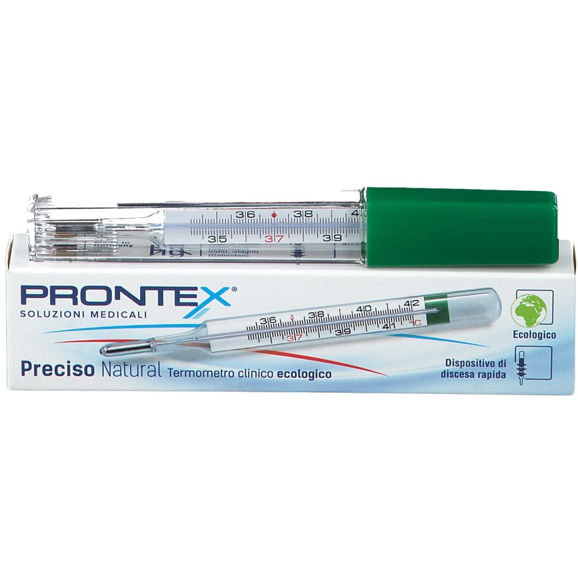 PRONTEX Preciso natural Termometro clinico ecologico