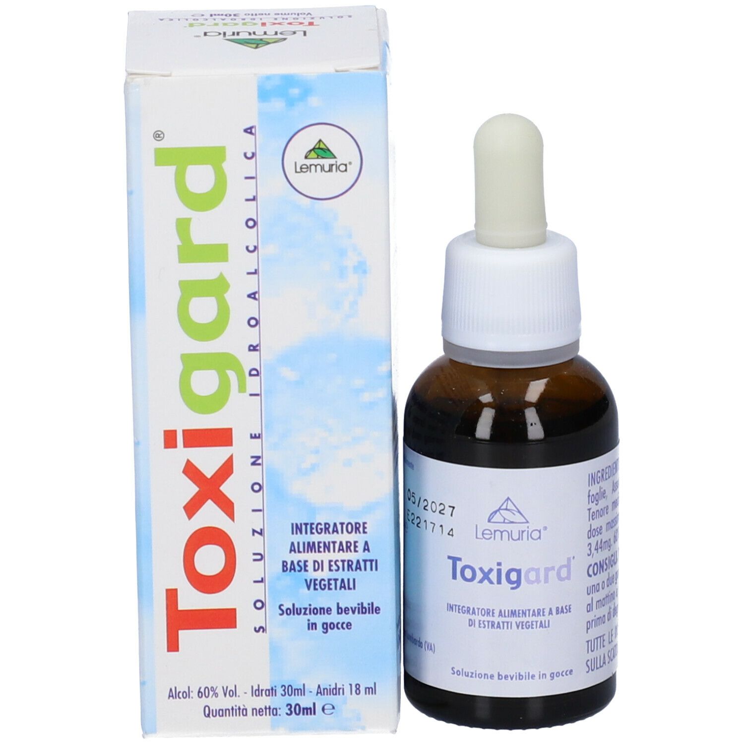 Toxigard Soluzione Idroalcolica Gocce 30 Ml