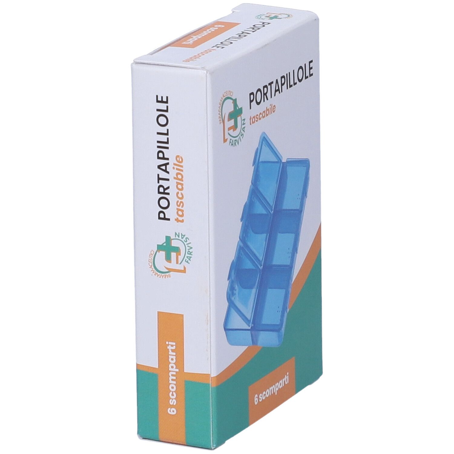 Portapillole 6 Scomparti