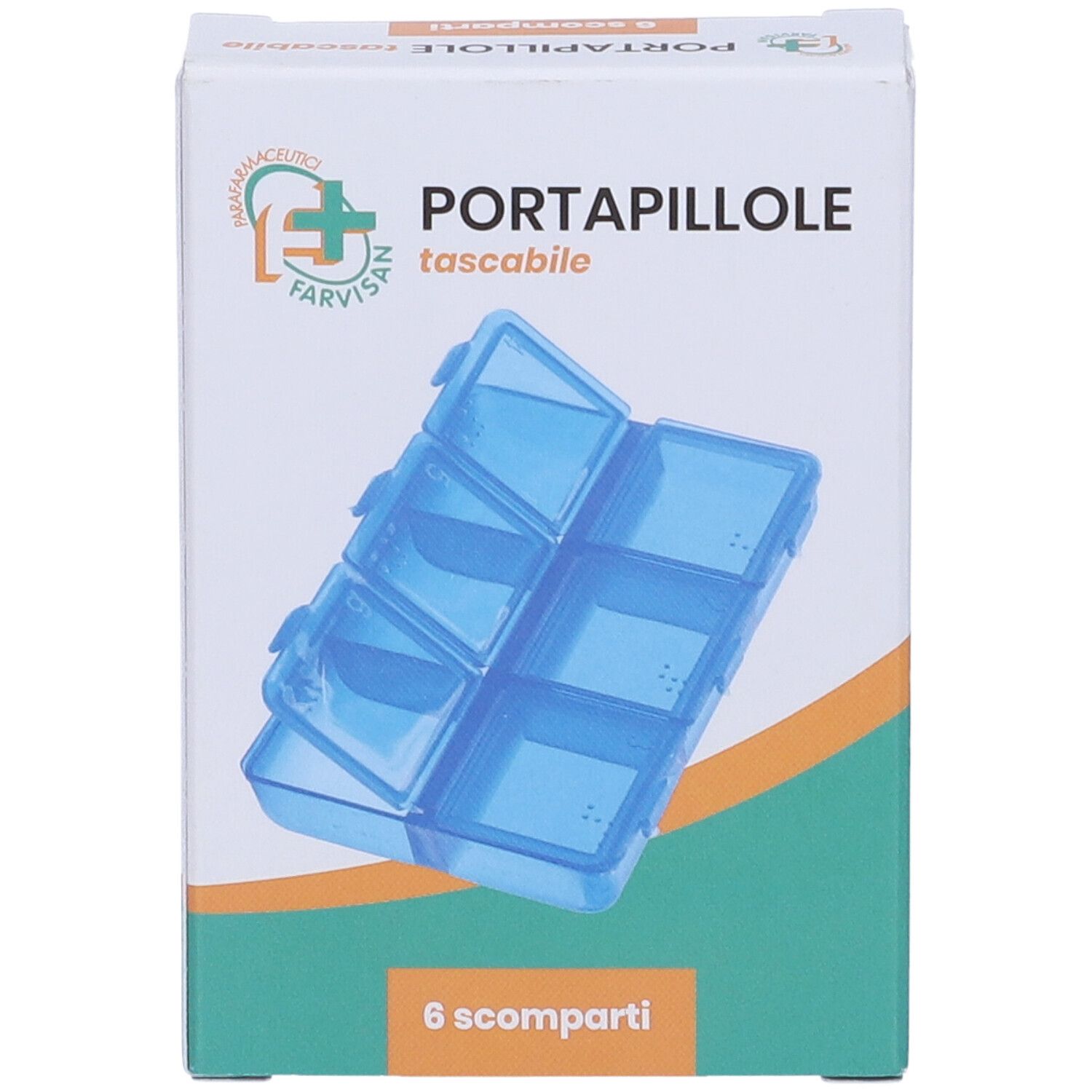 Portapillole 6 Scomparti