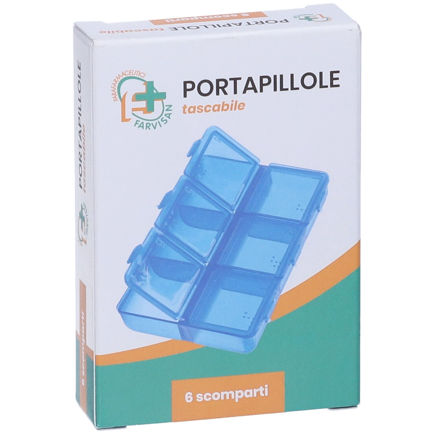 Portapillole 6 Scomparti