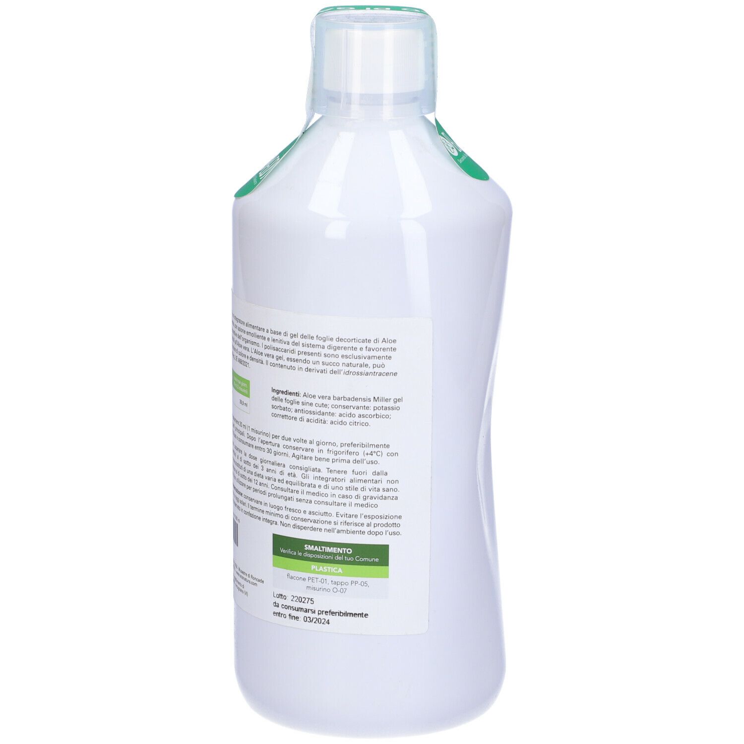 Eos Aloe Vera Succo Gel 1000 Ml