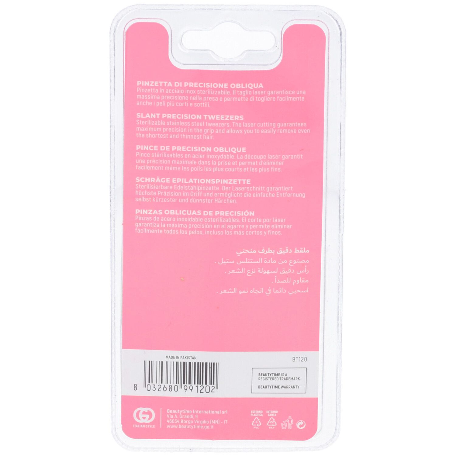 Beautytime Pinzetta Per Precisione
