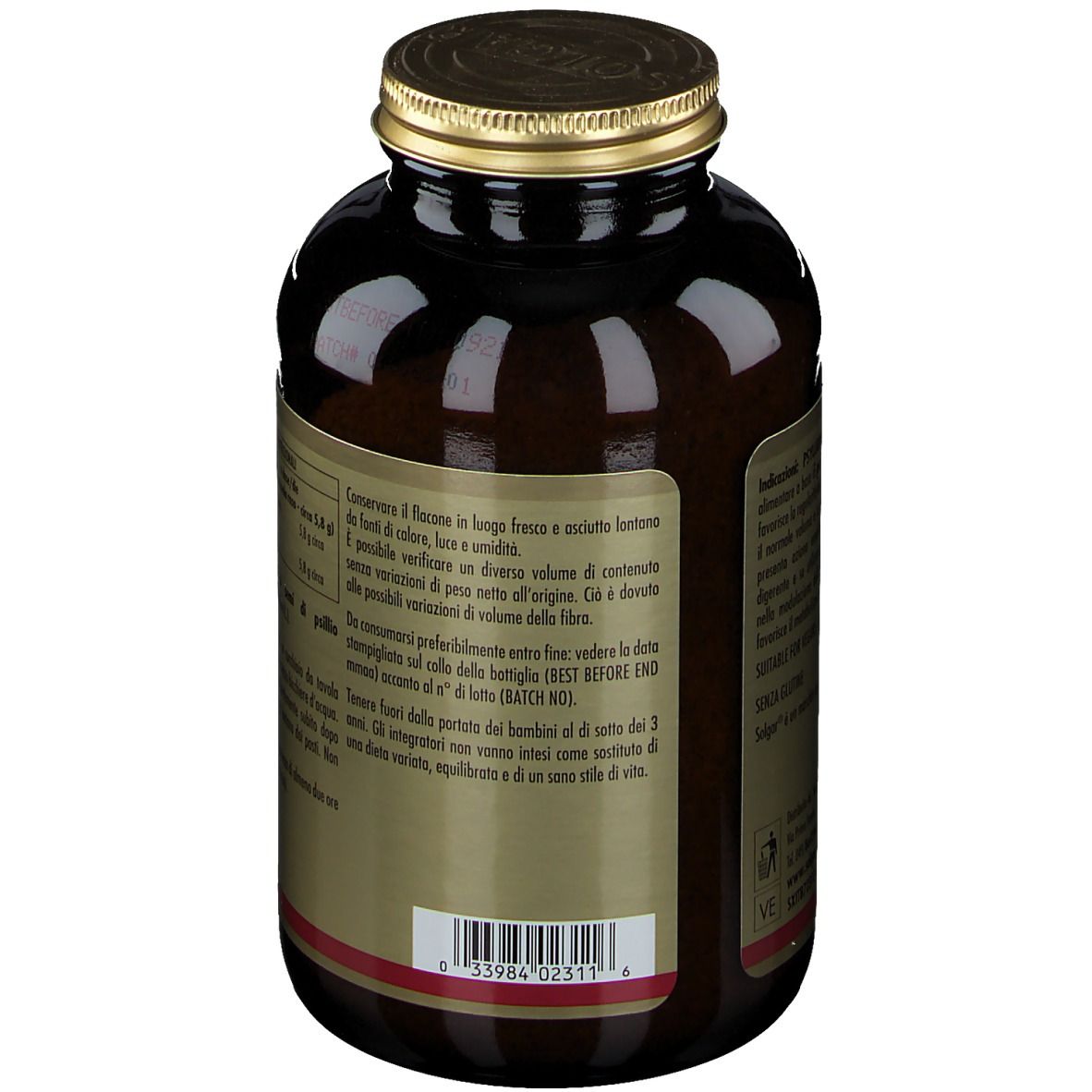 SOLGAR® Psyllium Fibra