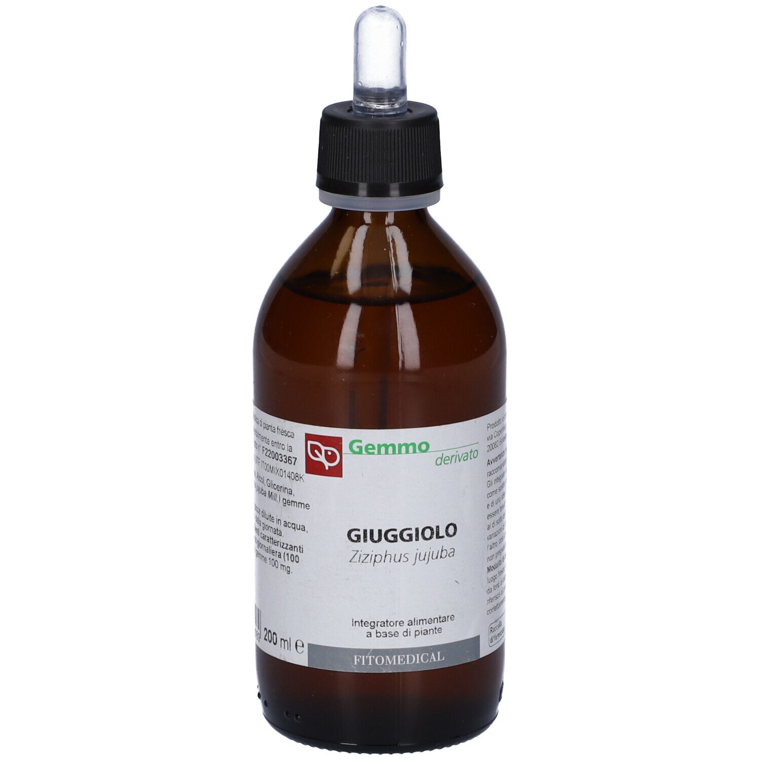 Giuggiolo Macerato Glicerico 200 Ml