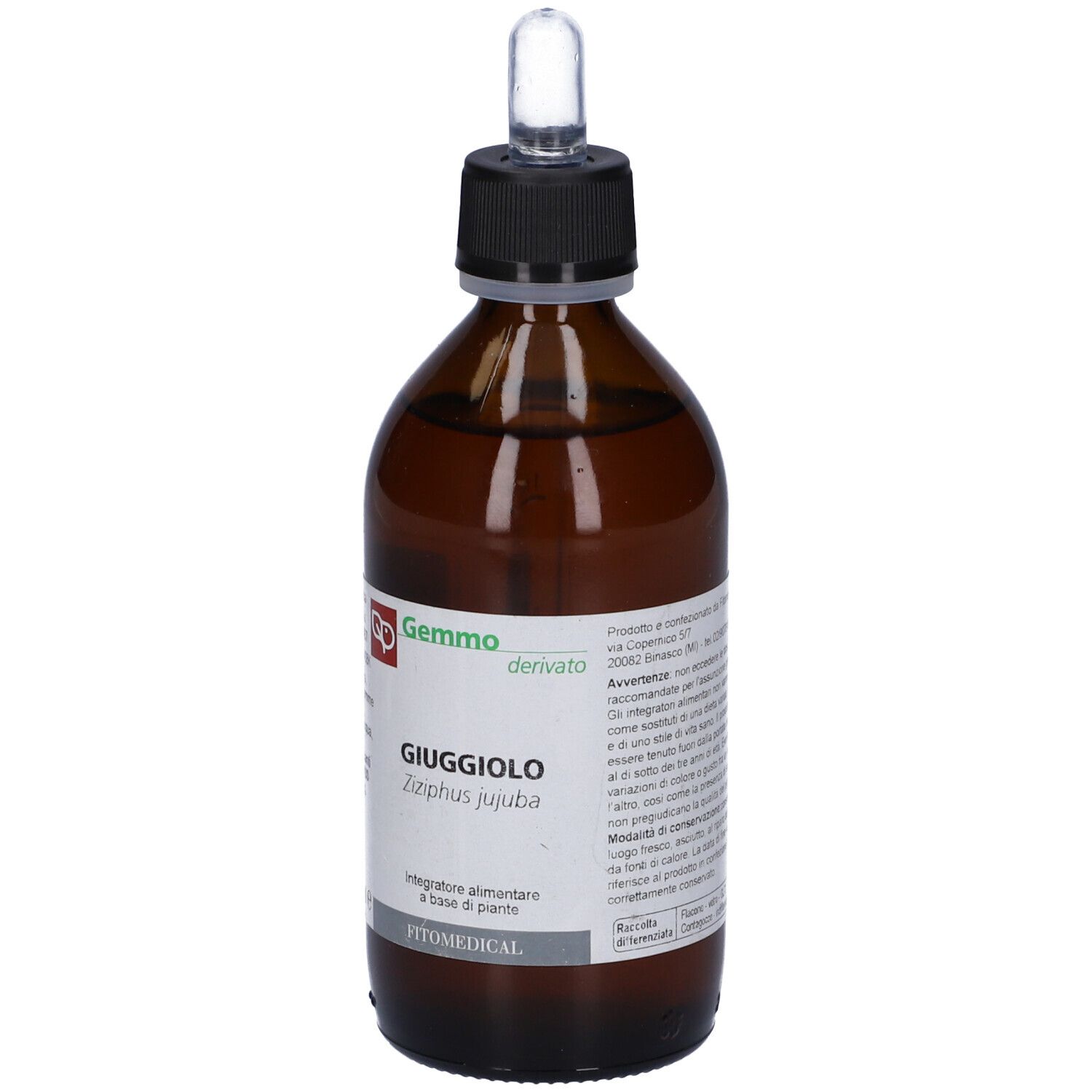 Giuggiolo Macerato Glicerico 200 Ml