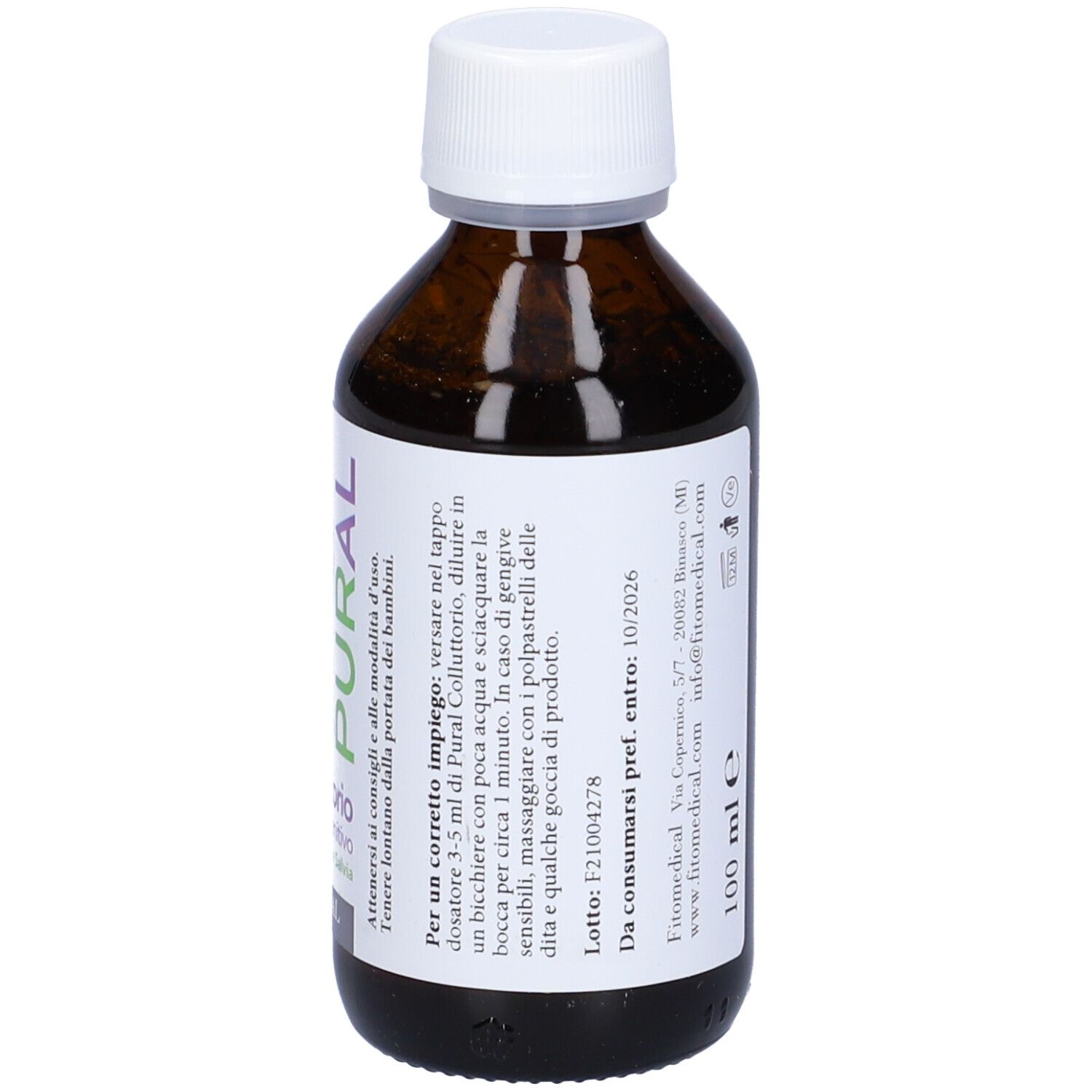 Pural Collutorio 100 Ml Lenitivo