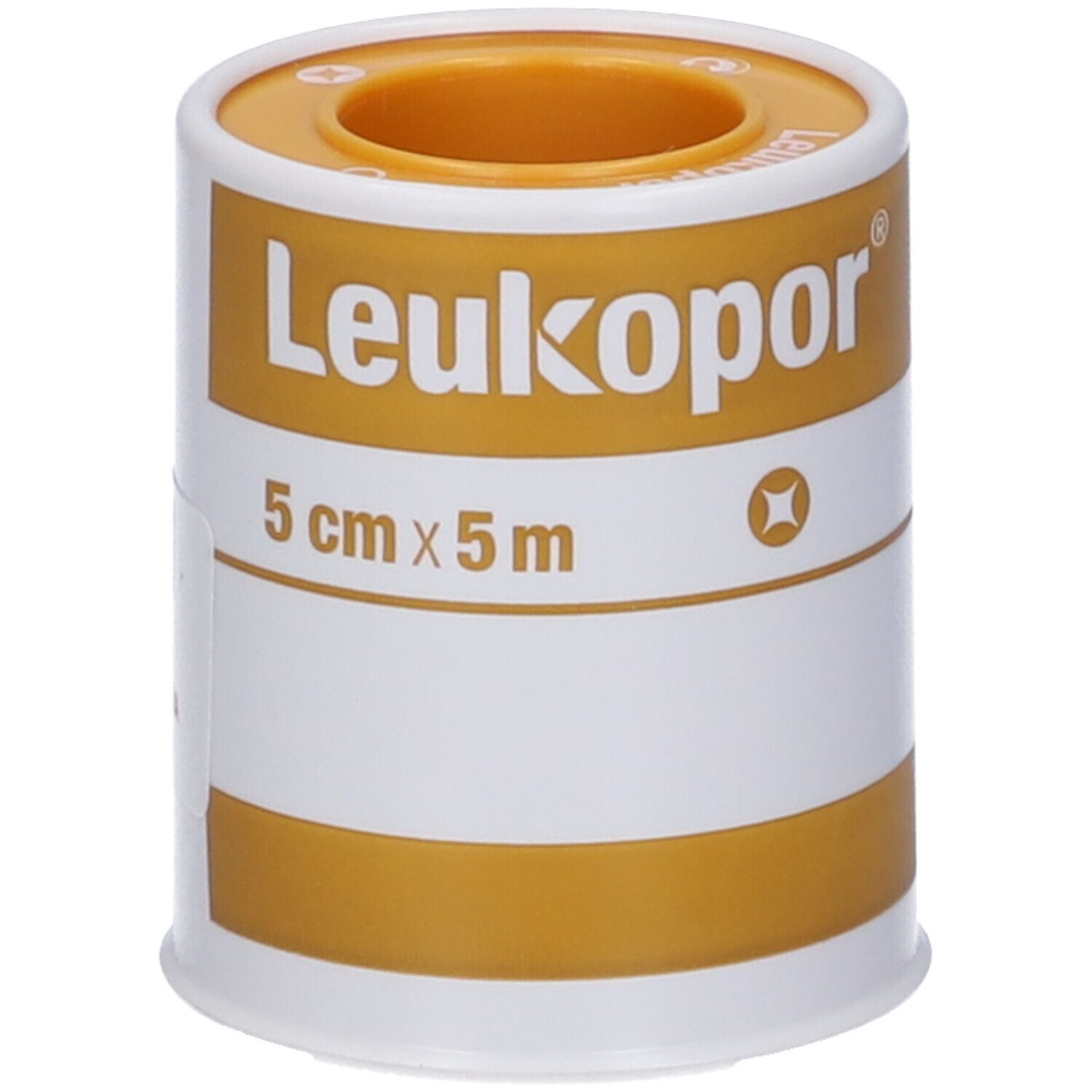 Cerotto Adesivo Ipoallergenico Leukopor. Supporto: Tessuto Non Tessuto Bianco Di Poliestere E Viscosa Adesivo Poliacrilico Senza Resine E Gomme Naturali. 5X5Cm Mutabile
