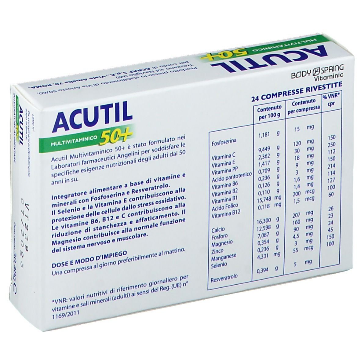 Acutil Multivitaminico 50+