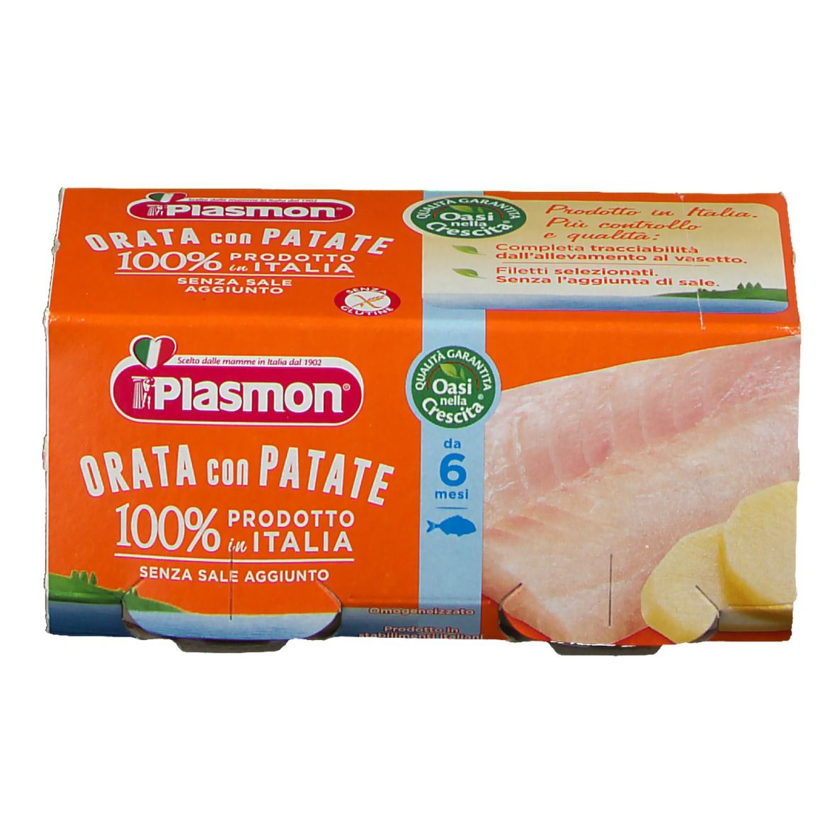 Plasmon® Omogeneizzato Orata con Patate