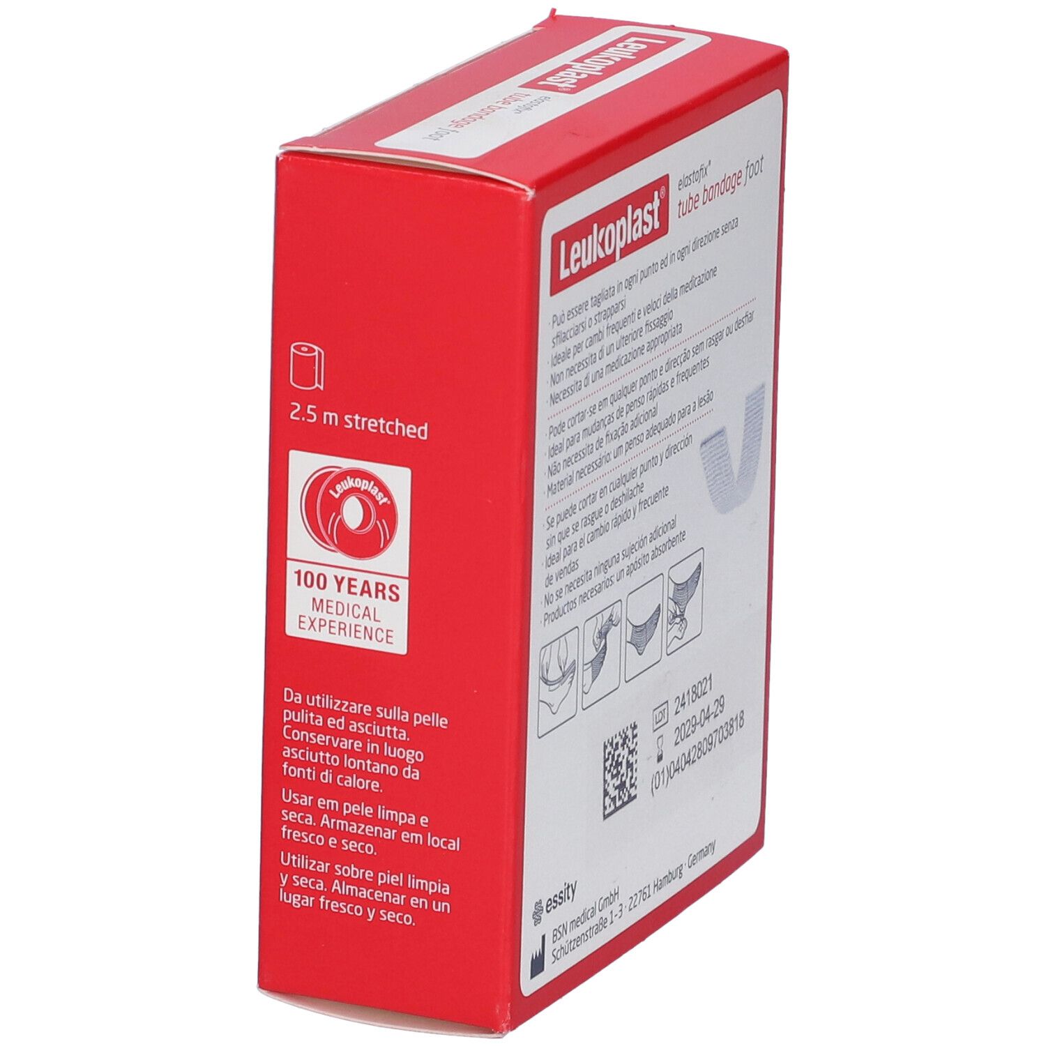 Benda Rete Elastofix Piede 250 Cm