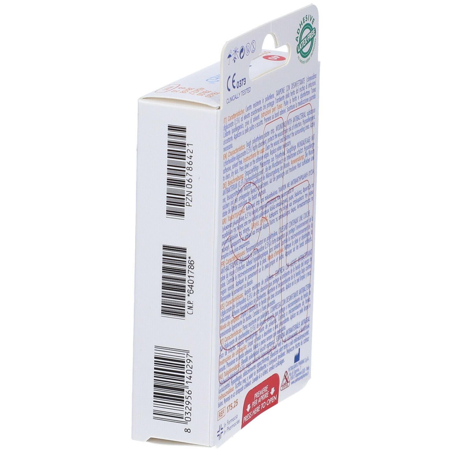 Master-Aid® Forte Med® 5 Formati, Tampone con disinfettante