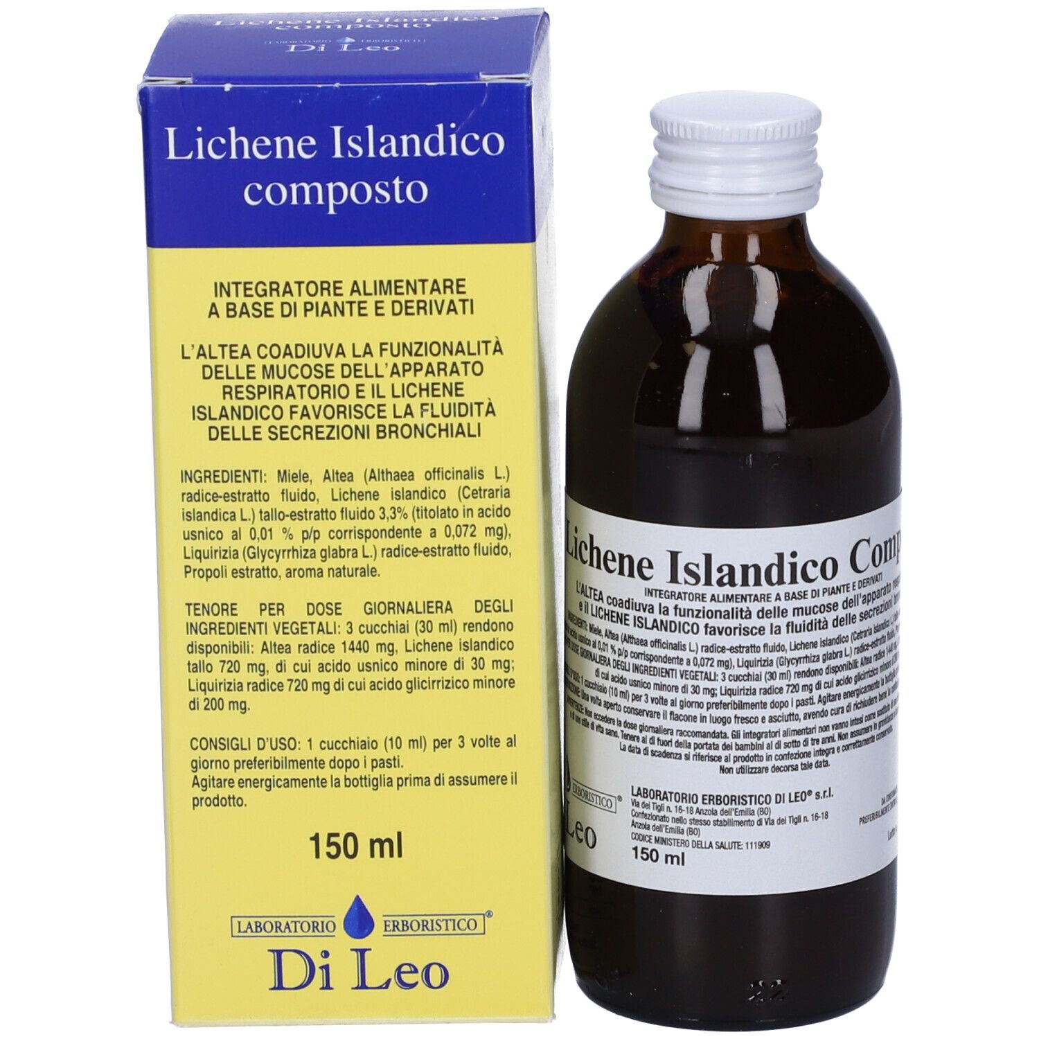 Preparato Lichene Islandico Co