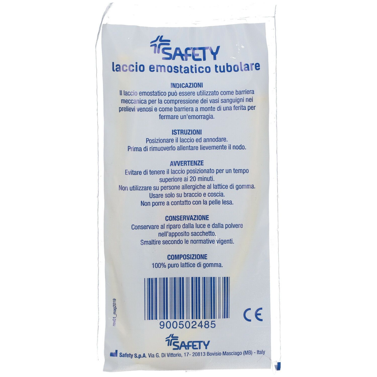 Safety Laccio emostatico tubolare 30 cm