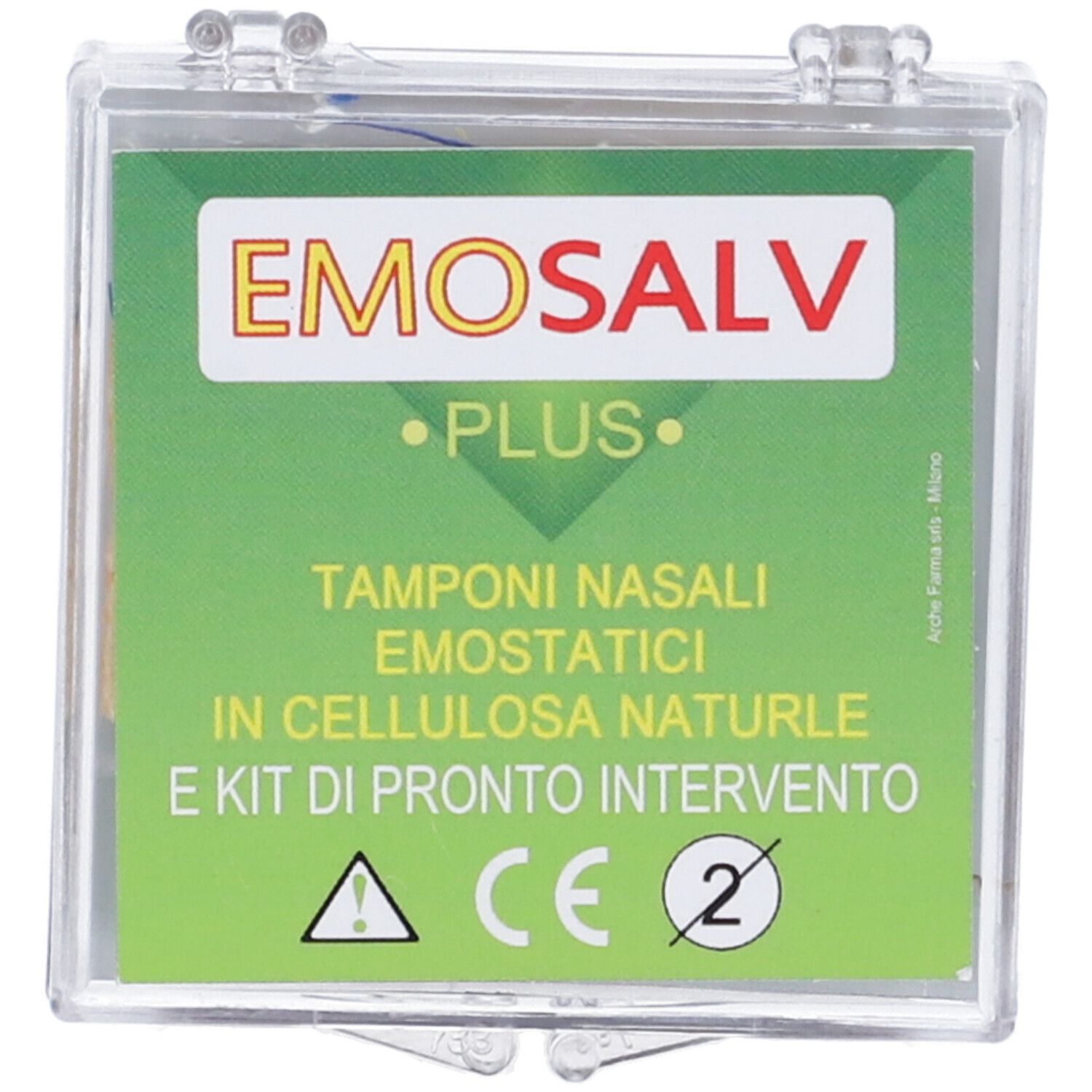 Kit Tampone Naso Emosalv Plus