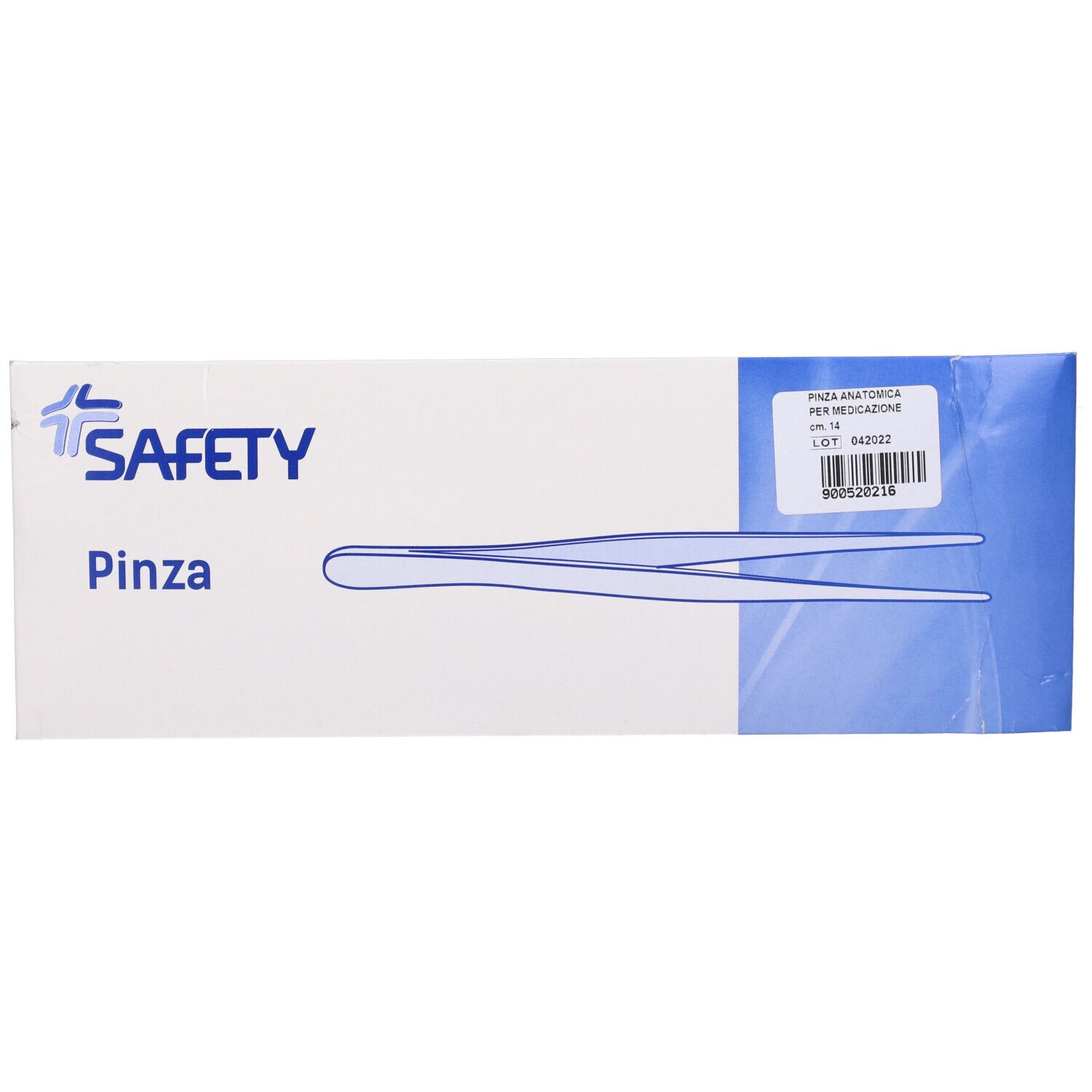 Pinza Anatomica Per Medicazione 14Cm