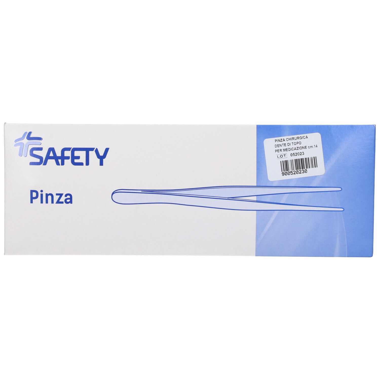 Pinza Chirurgica Dente Topo 14Cm