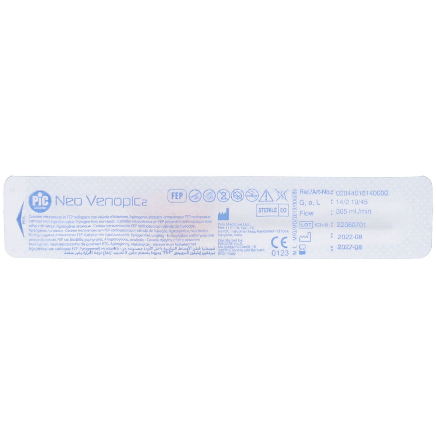 Ago Cannula Raccordo Perm Ch14