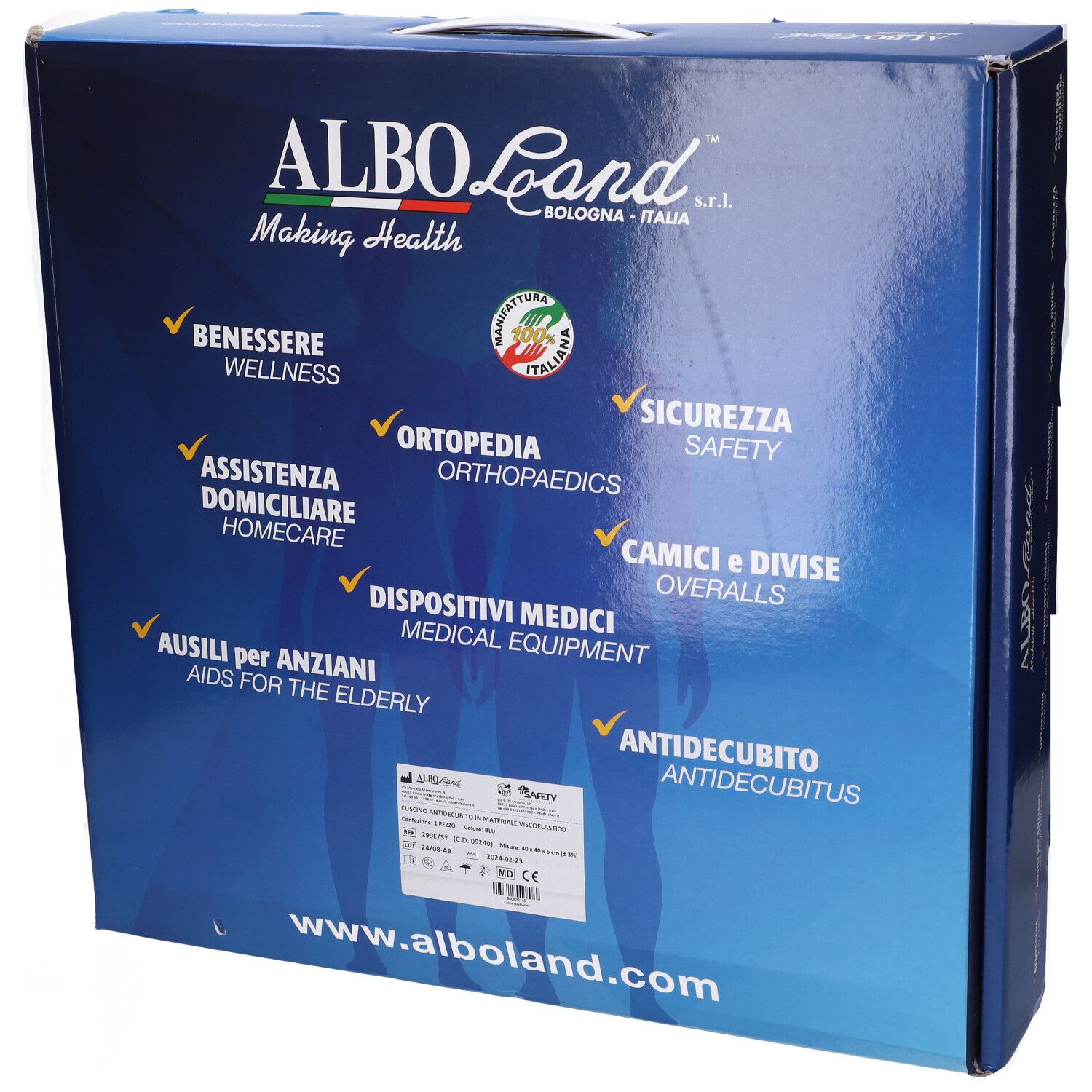 Cuscino Antidecubito Plastogel
