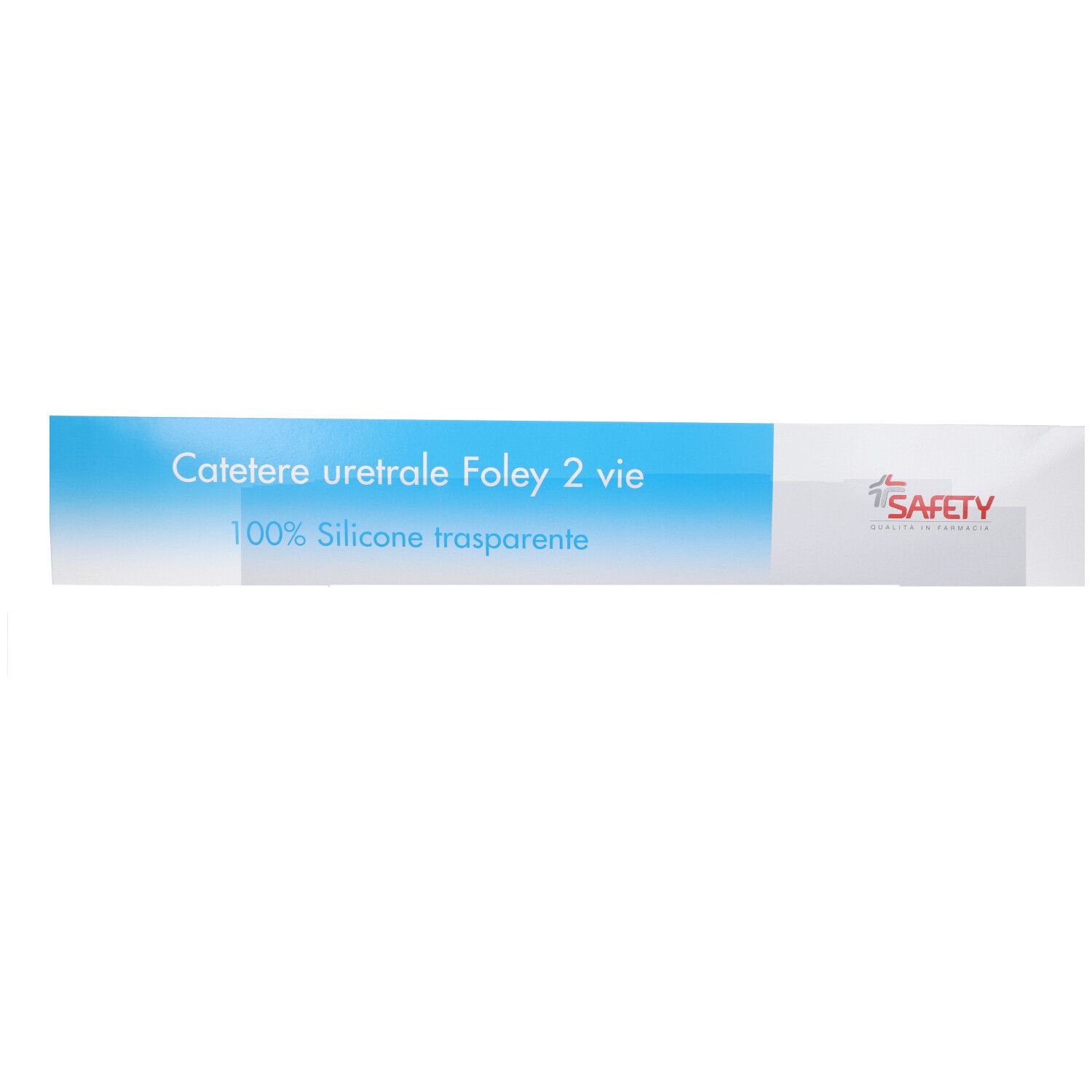 Catetere Foley In Silicone Trasparente A 2 Vie Con Palloncino 5-10Ml Diametro Ch12 4,00Mm Lunghezza 40Cm