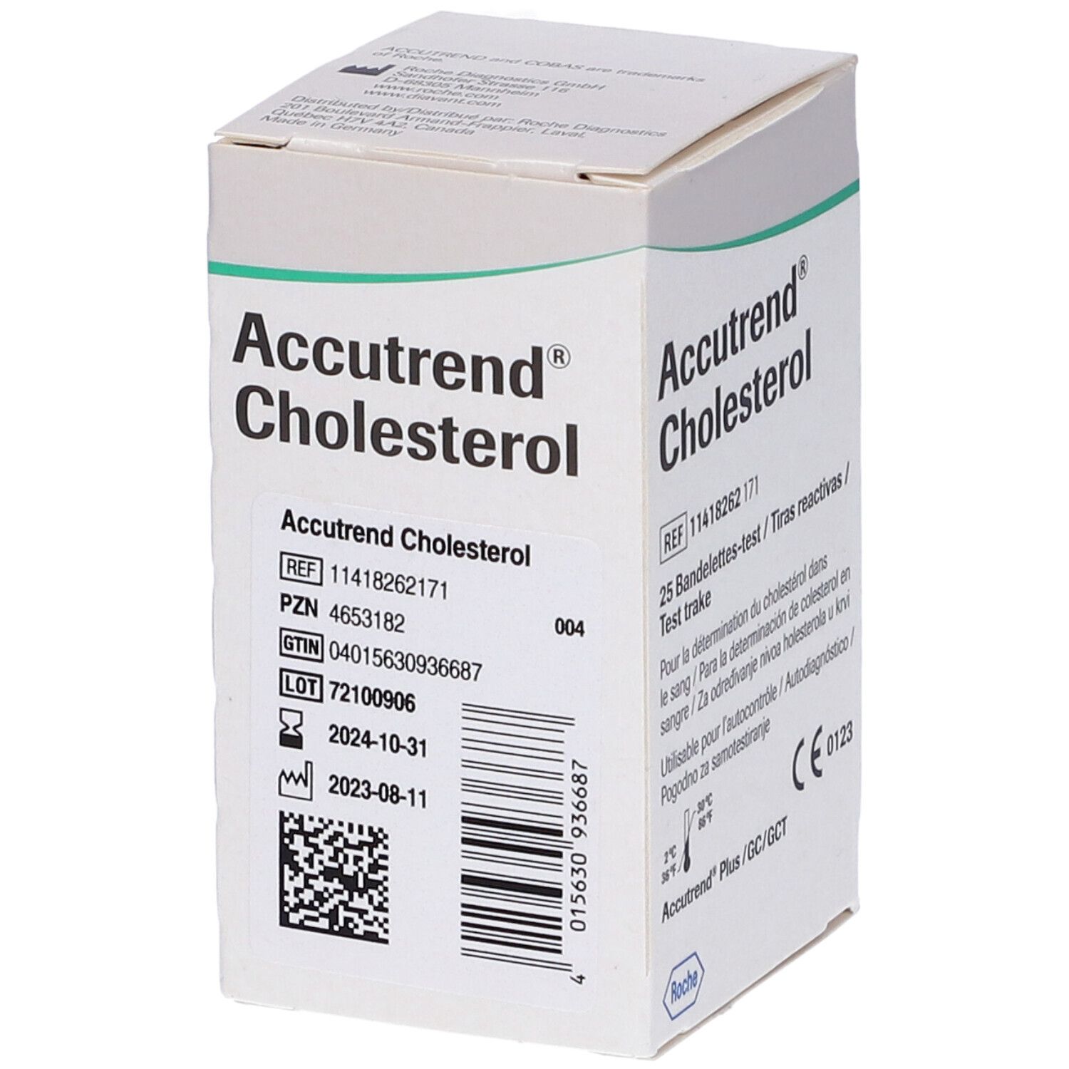 Accutrend Cholesterol Strisce Reattive