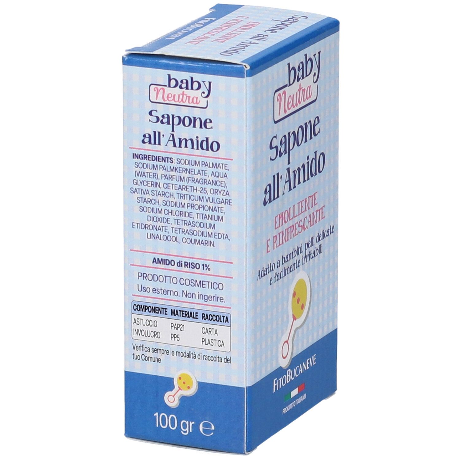 Sapone Neutro Amido 100 G