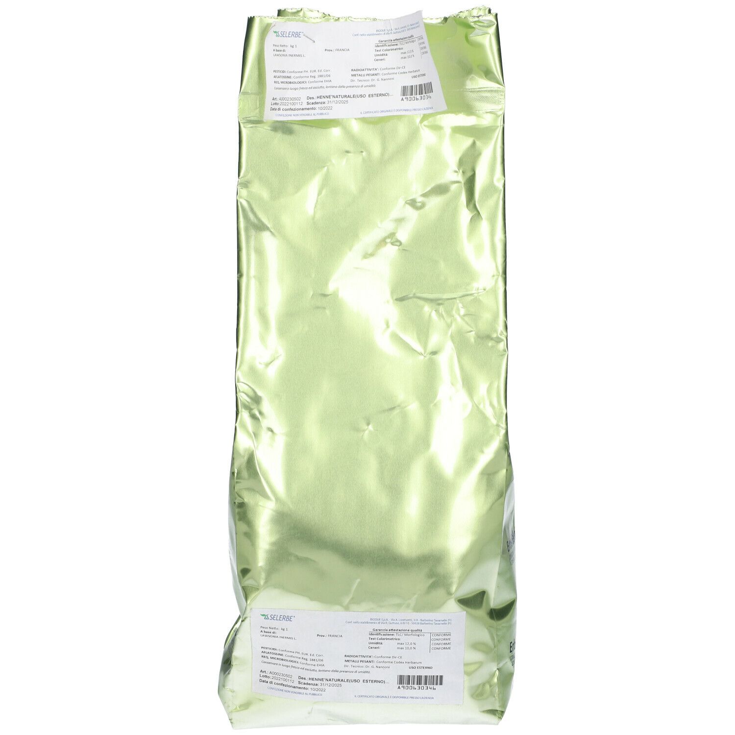 Erbe Henne' Naturale Polvere