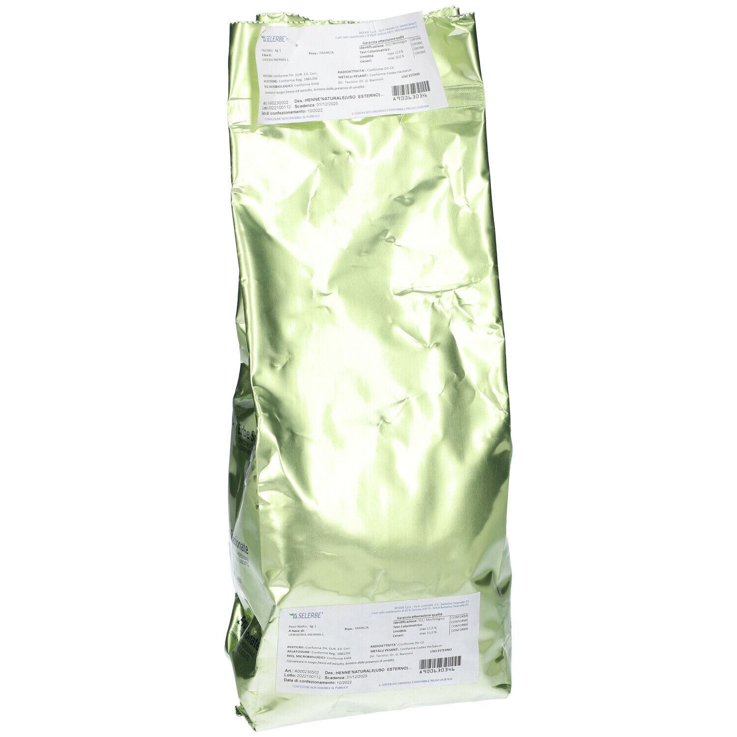 Erbe Henne' Naturale Polvere