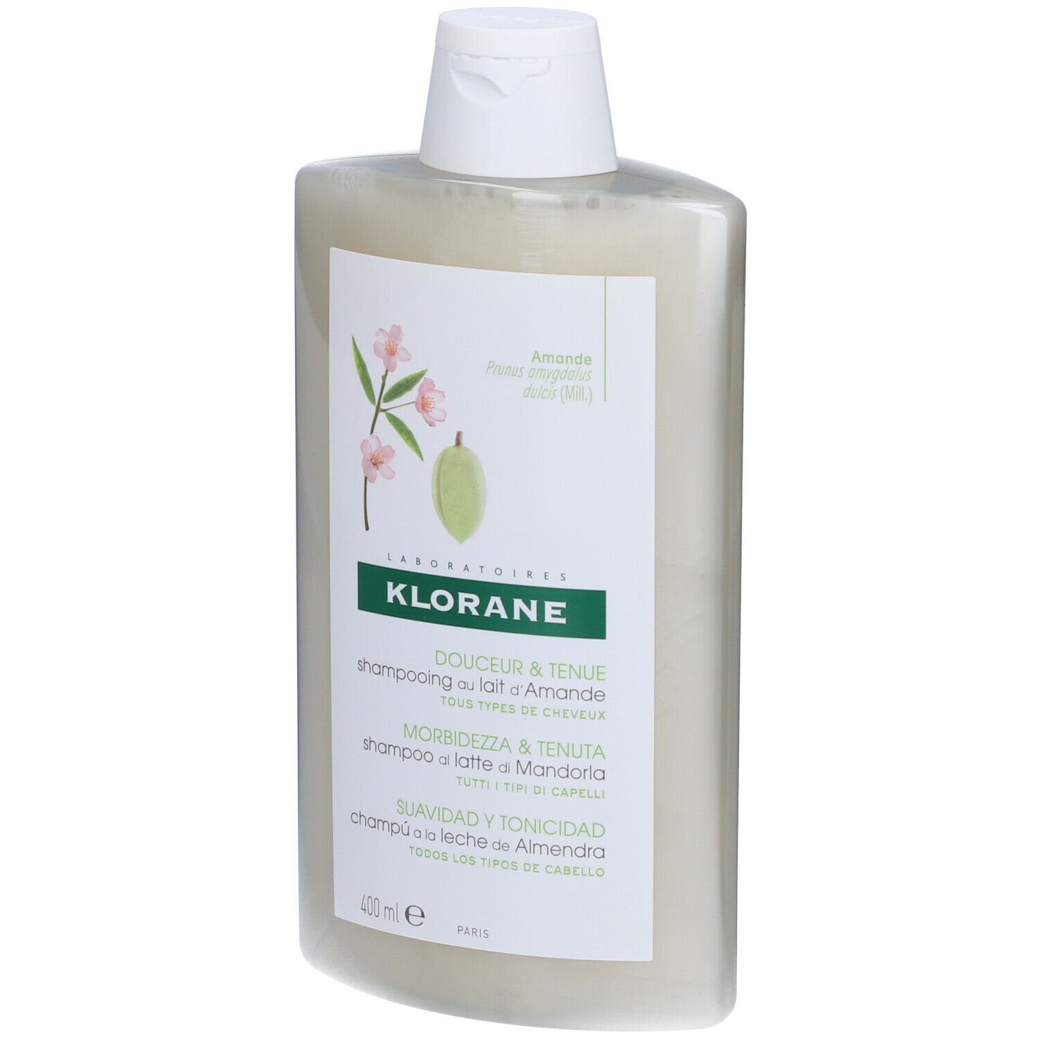KLORANE Morbidezza & Tenuta Shampoo al latte di Mandorla