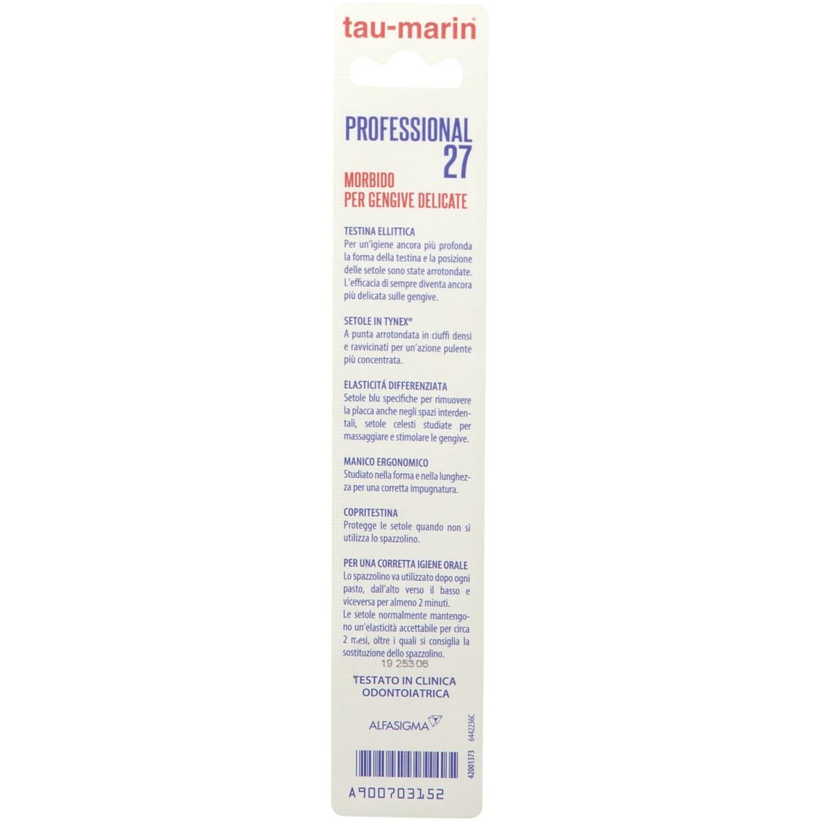 Tau-marin® Professional 27 Spazzolino Setole Morbide