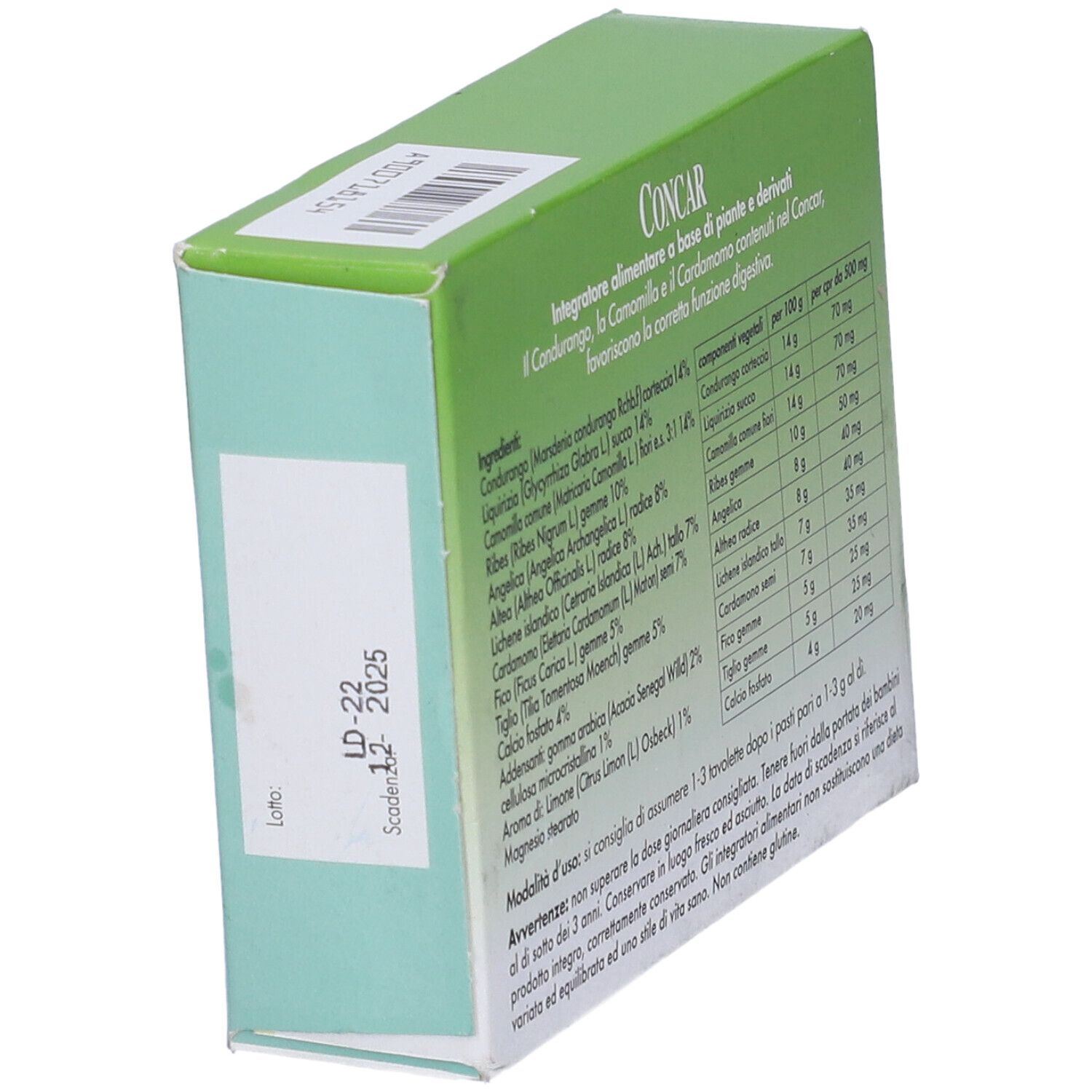 Concar 50 Tavolette 0,5 G 782