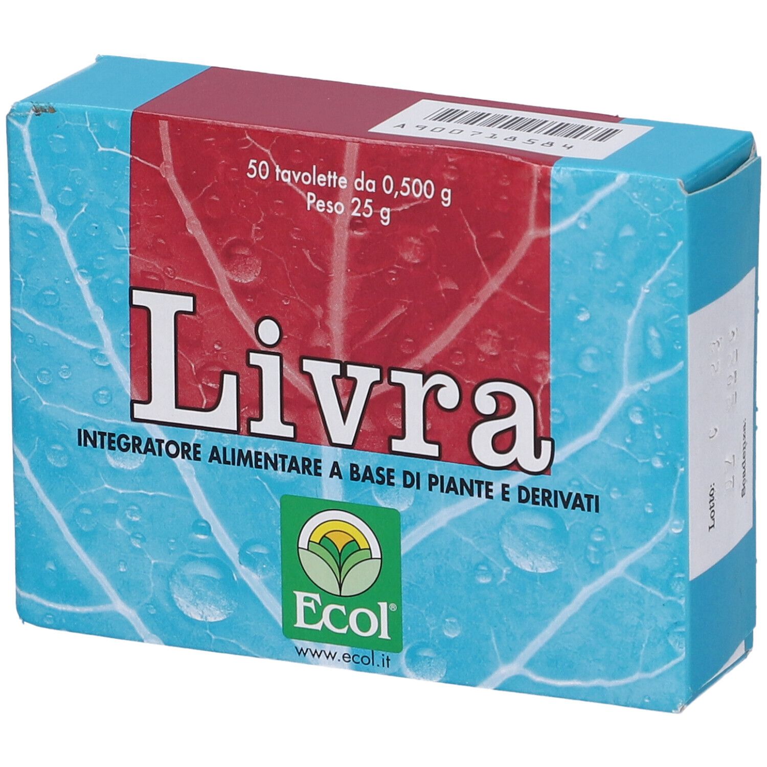 Livra 50 Tavolette 0,5 G 761