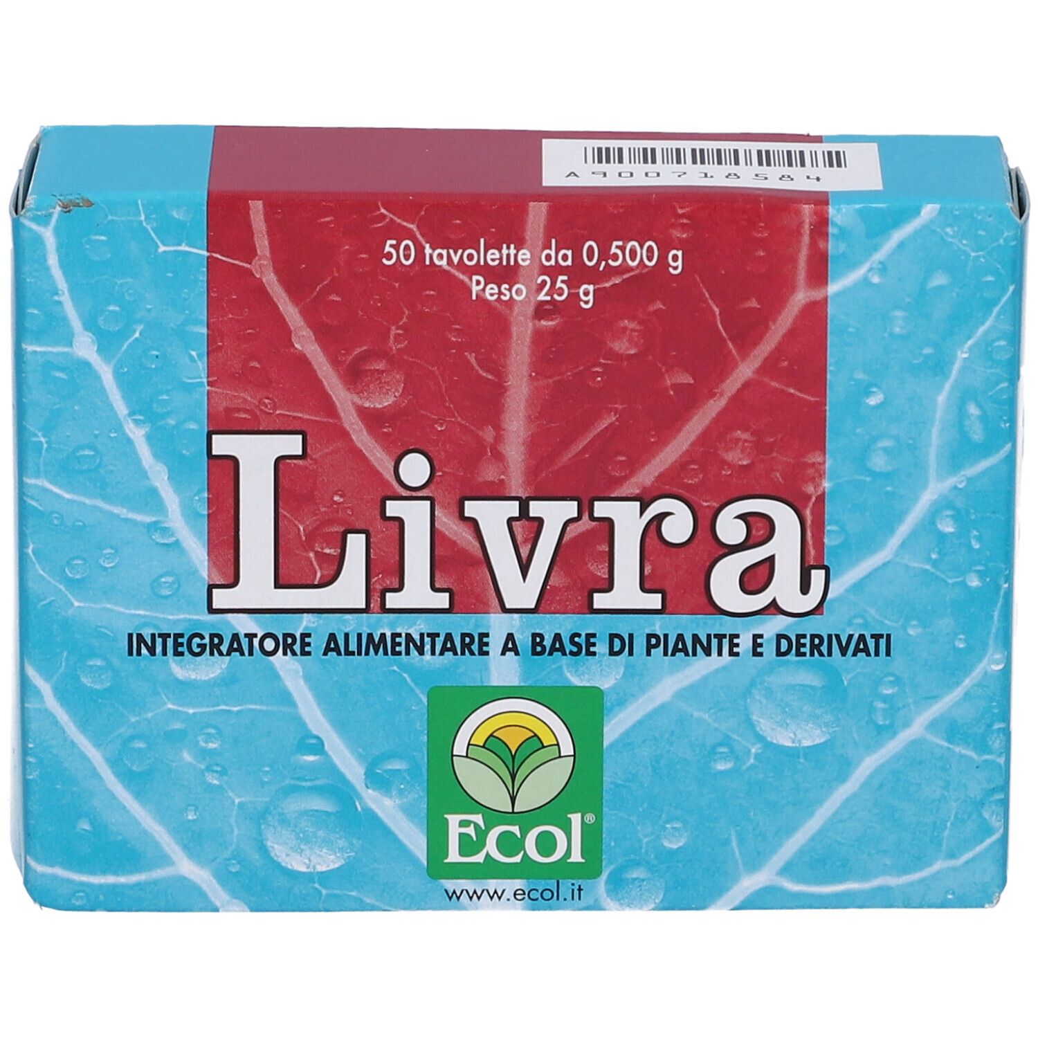 Livra 50 Tavolette 0,5 G 761