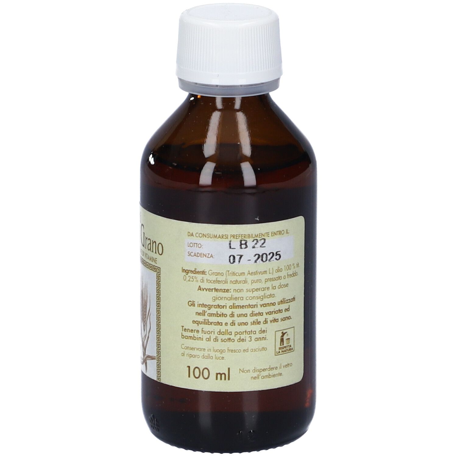 Olio Germe Grano 100 Ml 501