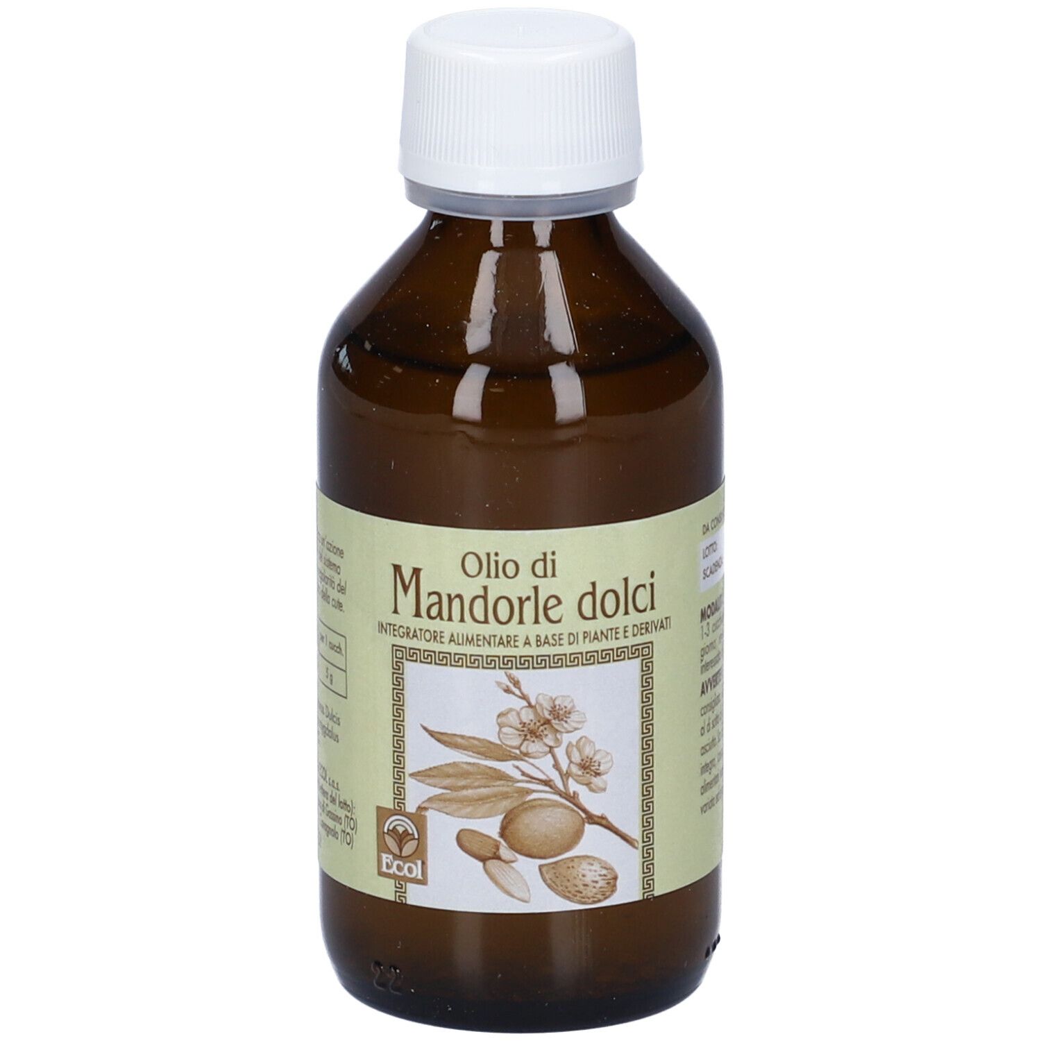 Olio Mandorle Dolci 100 Ml