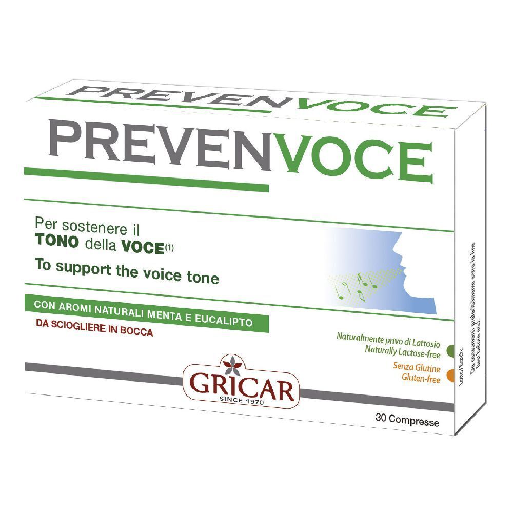Prevenvoce Menta Eucalipto 30 Tavolette