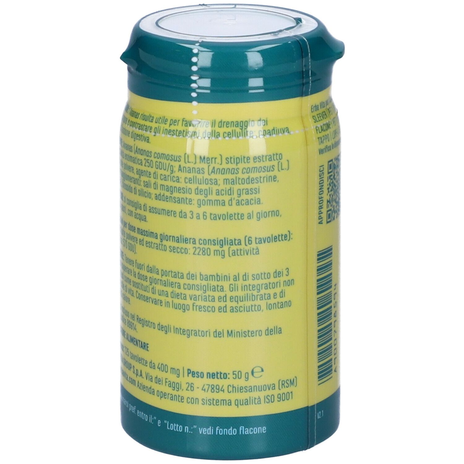 Ananas 125 Tavolette 400 Mg